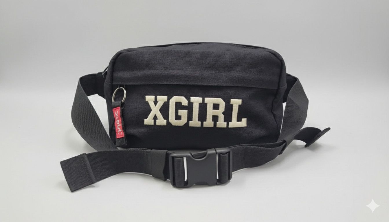 Japanese Brand Pourchbag X-girl Rare vintage Size ONE SIZE - 2 Thumbnail