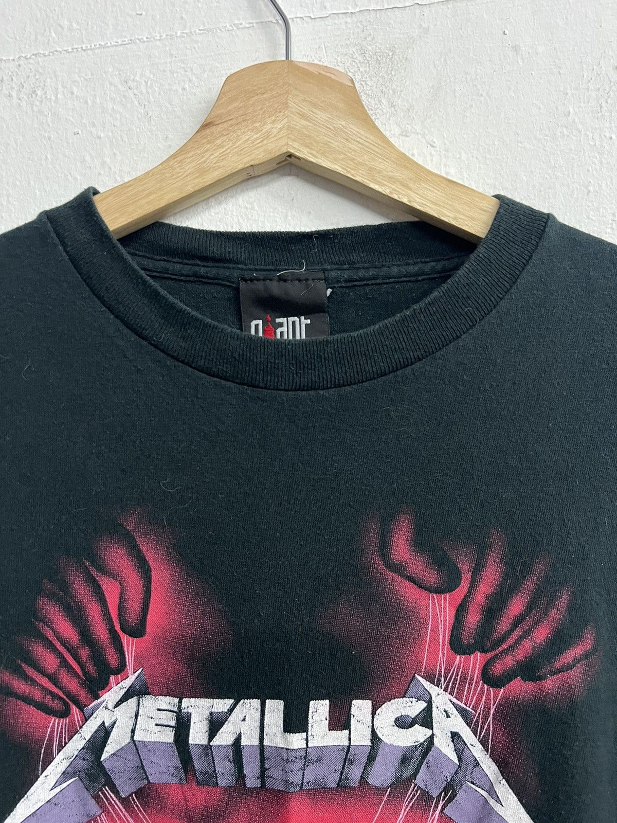 Band Tees × Giant × Metallica Vintage Metallica Master Of Puppets Giant Tee Size US M / EU 48-50 / 2 - 6 Thumbnail