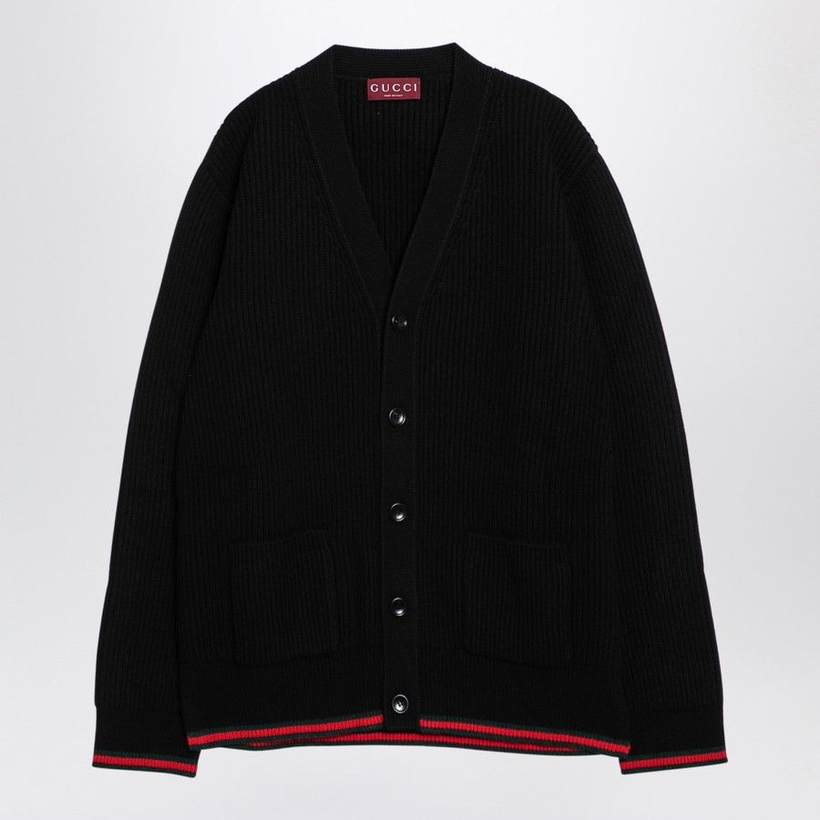 Gucci o1d2blof0325 Cardigan in Black Size US S / EU 44-46 / 1 - 1 Thumbnail