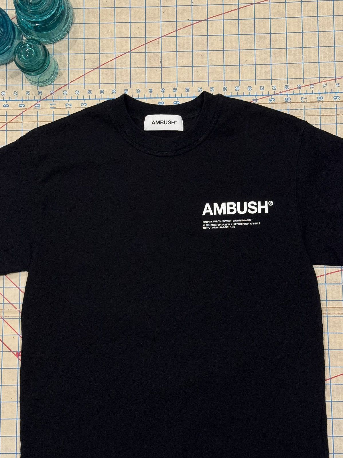 Ambush Design Ambush Nobo AW 18 Collection Workshop Logo Tee Size 1 Black Size US S / EU 44-46 / 1 - 3 Thumbnail