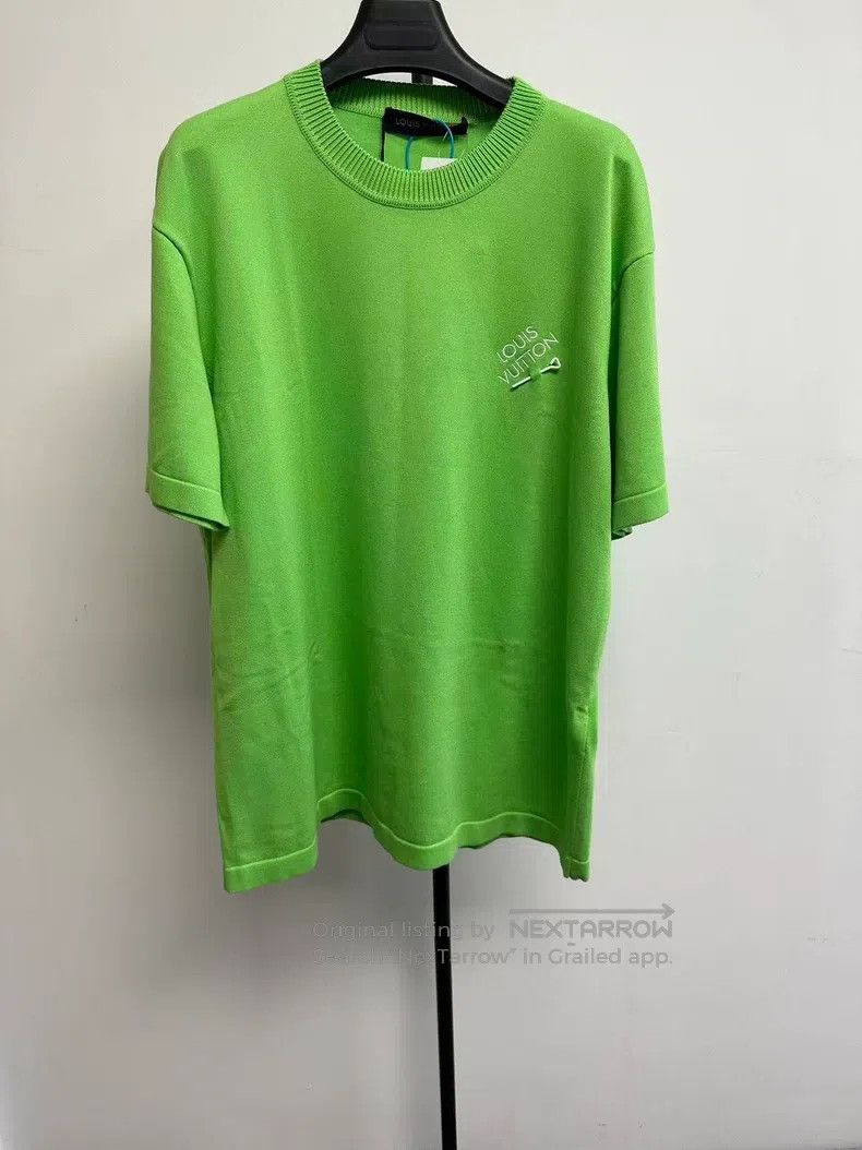 Louis Vuitton Louis Vuitton Solid Crew Neck Pullover short sleeves Size US L / EU 52-54 / 3 - 1 Thumbnail