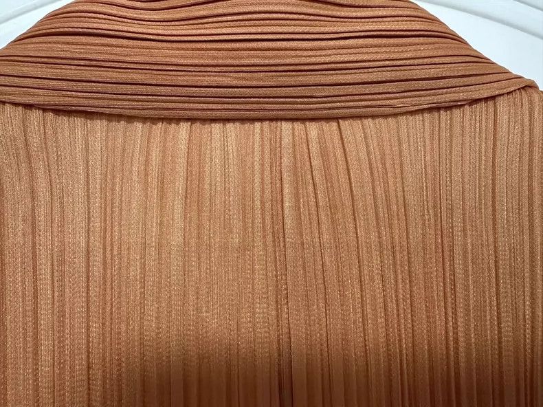 Issey Miyake issey miyake size:2 Pleated lapel dress Size XXS / US 00 / IT 34 - 4 Thumbnail