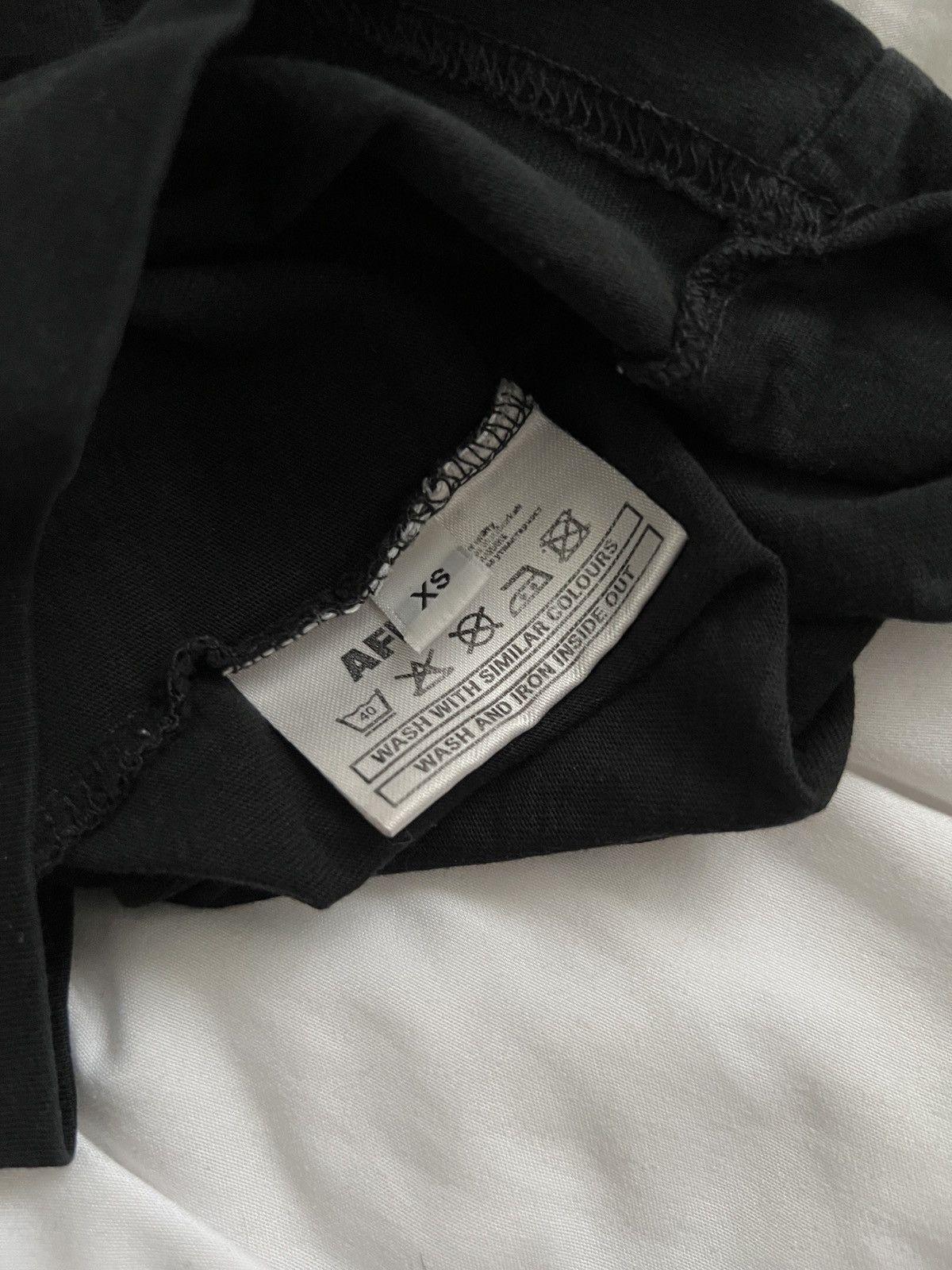 AFFXWRKS AFFXWRKS Black Logo T-Shirt Size US XS / EU 42 / 0 - 6 Thumbnail