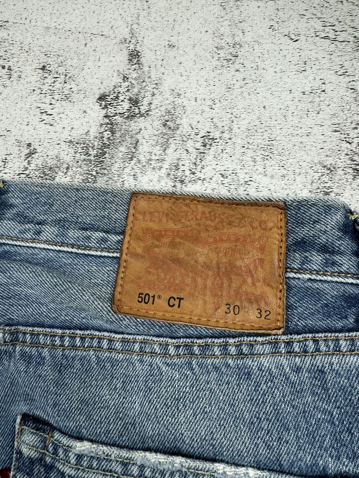 Levi's Vintage Levis 501 Distressed Y2K Avant Garde Pants Jeans Size US 30 / EU 46 - 16 Thumbnail