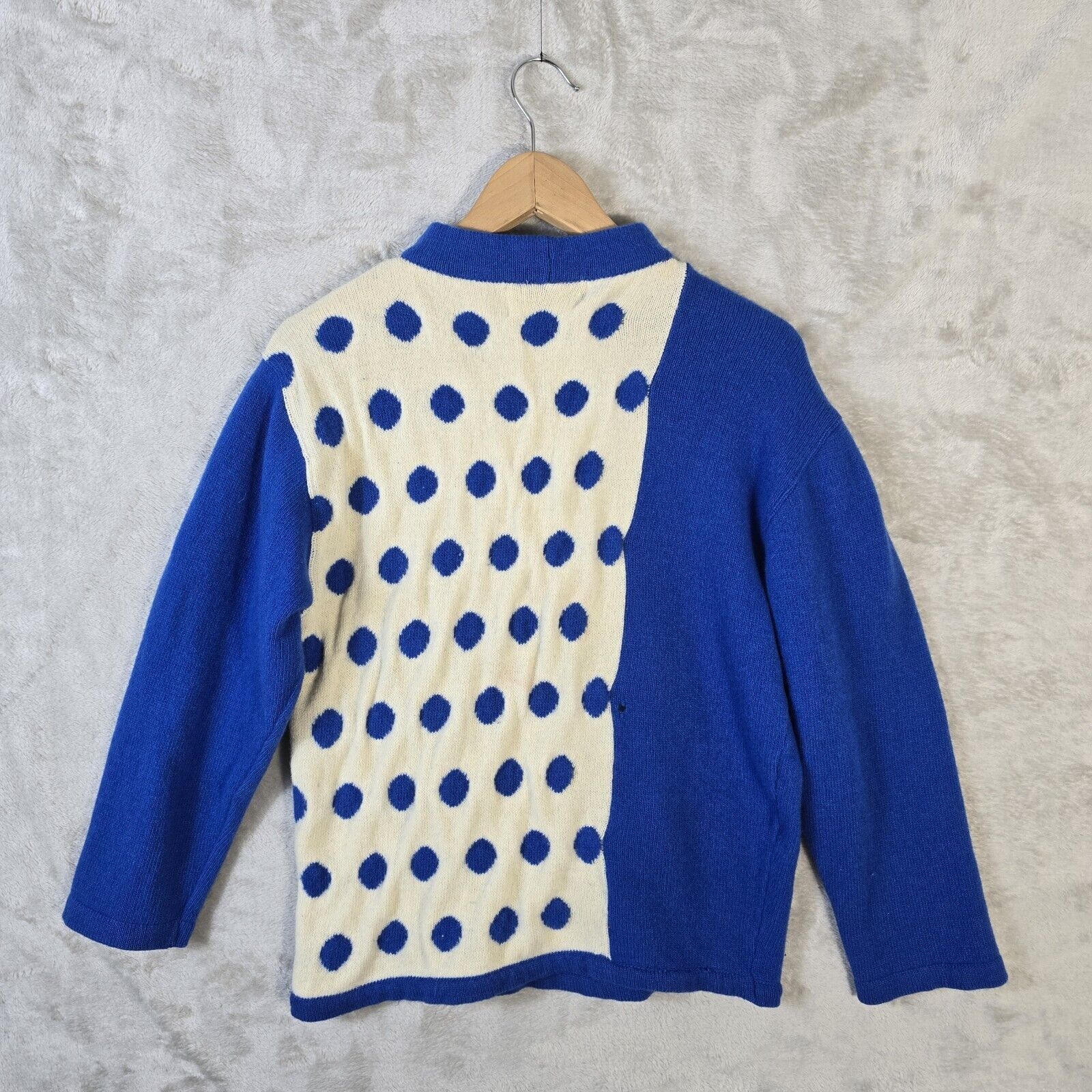 Vintage Vtg J.C. De CASTELBAJAC Wool Sweater Felix Cat Women Sz 40 S Size S / US 4 / IT 40 - 8 Thumbnail