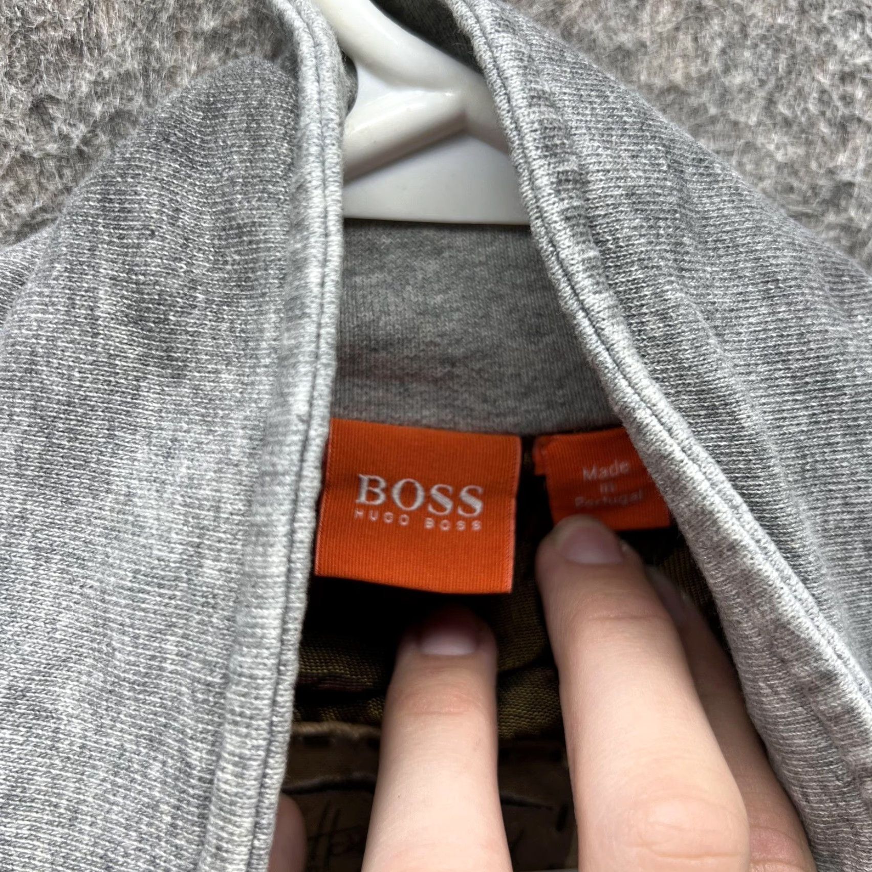Hugo Boss VINTAGE Hugo Boss Jacket Mens M Gray Cotton Bomber Full Zip Lined Casual Outdoor Size US M / EU 48-50 / 2 - 3 Thumbnail
