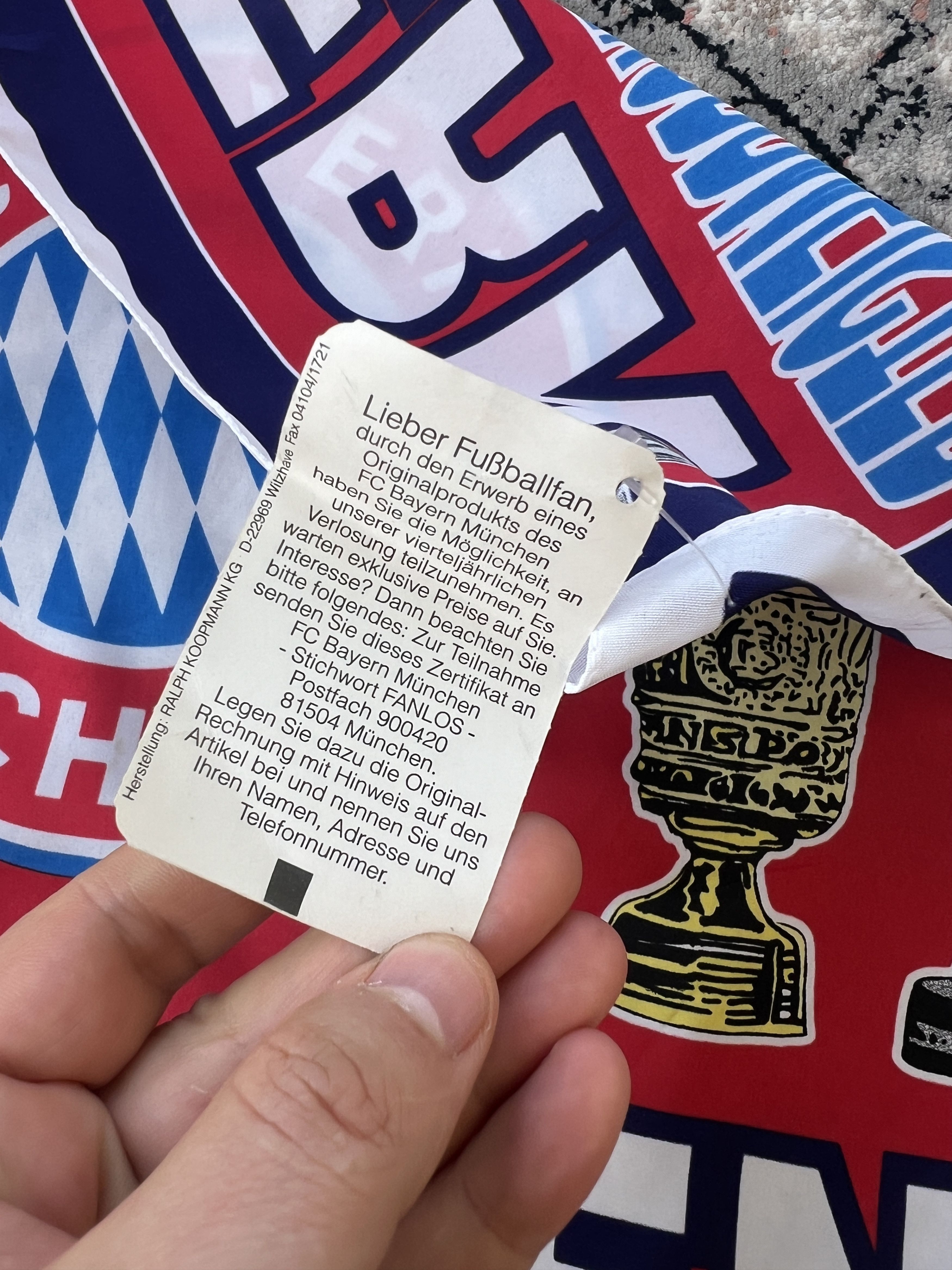 Other Bayern Munchen Handkerchief Size ONE SIZE - 3 Thumbnail