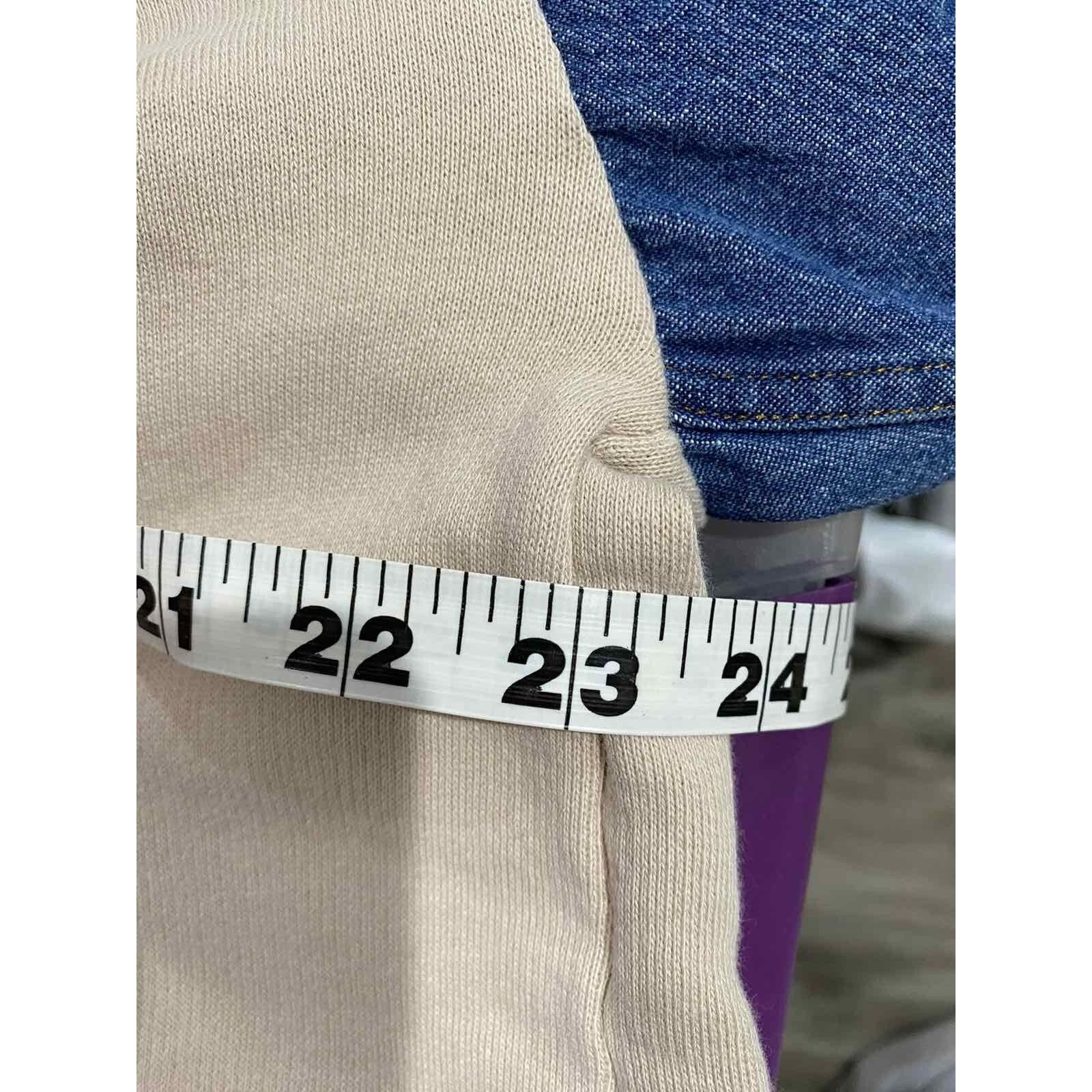 Zara ZARA Oversized Knit Puff Denim Sleeves Crew Neck S A001643 Size S / US 4 / IT 40 - 5 Thumbnail
