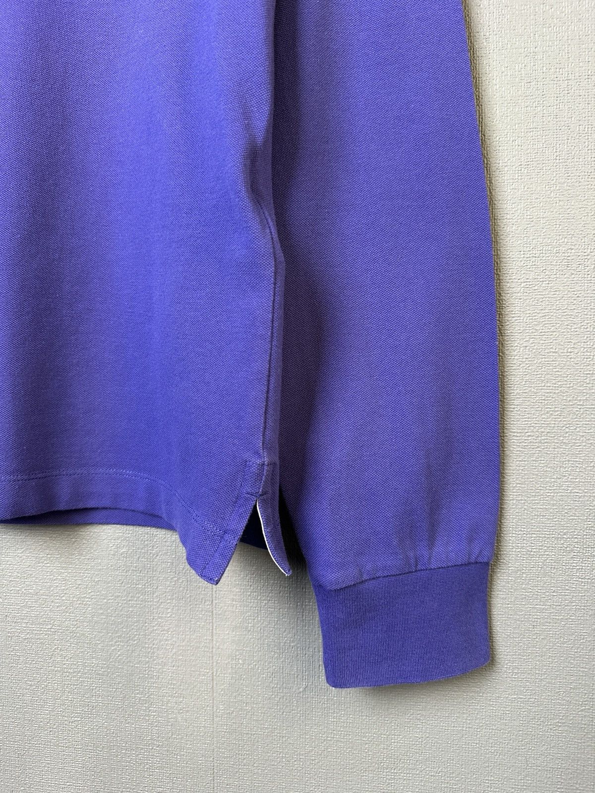 Stone Island STONE ISLAND Patch Program Long Sleeve Polo Shirt Purple S Size US S / EU 44-46 / 1 - 7 Thumbnail