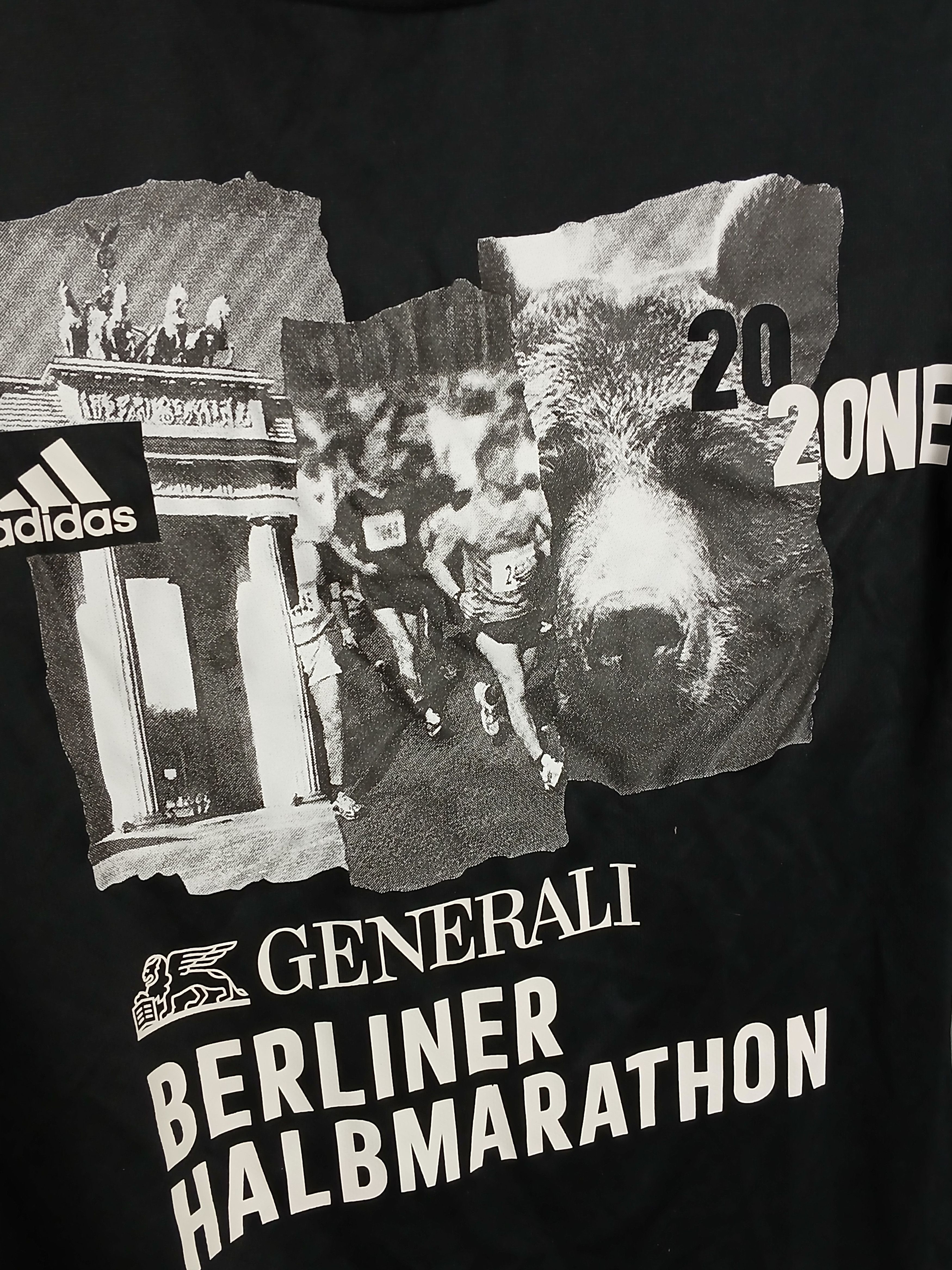 Adidas New Adidas Berlin Marathon Running Training T-Shirt Size XS / US 0-2 / IT 36-38 - 3 Thumbnail