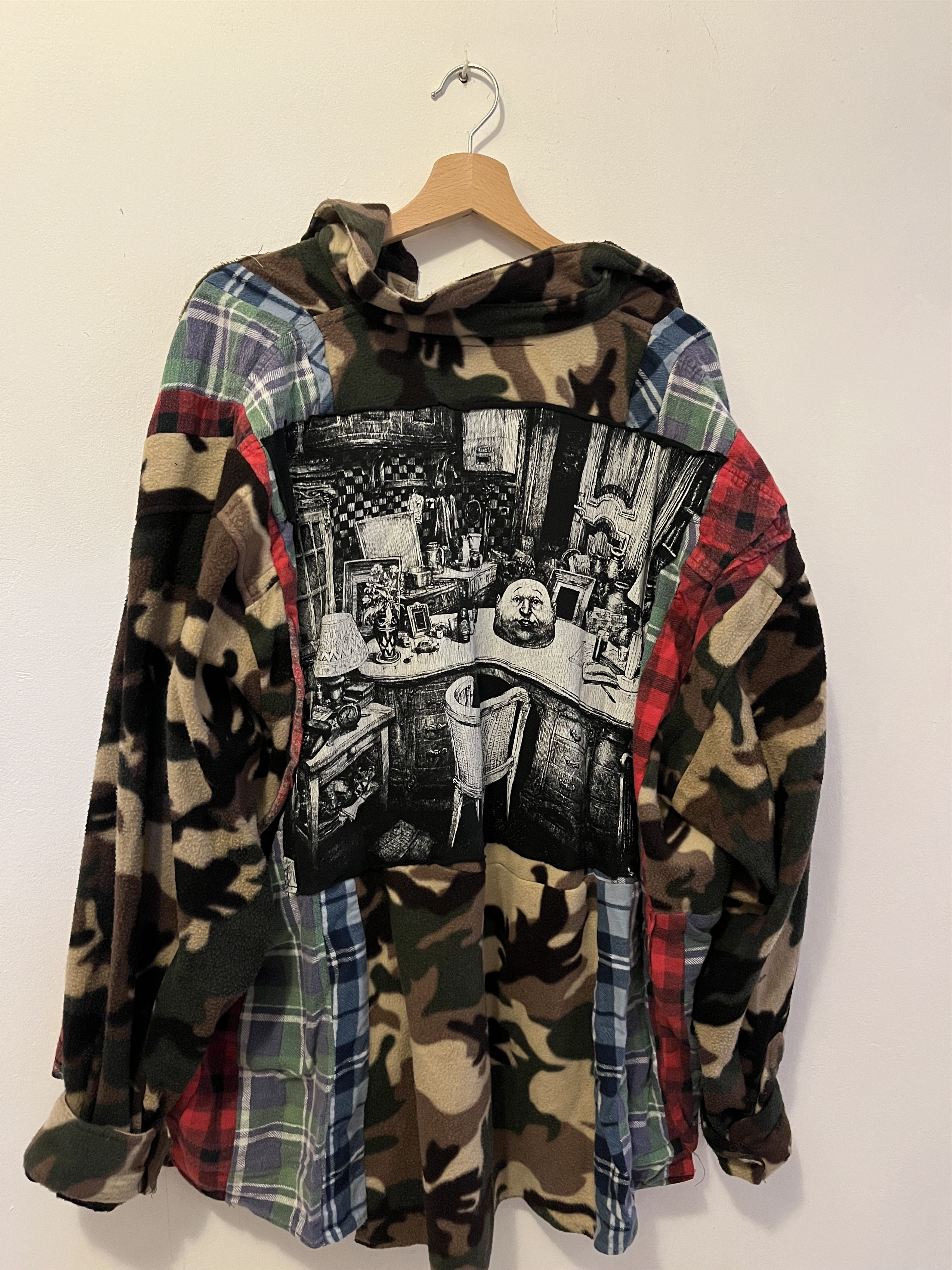 Other All Angels Are Aliens Camo Outdoor Shirt Size US XXL / EU 58 / 5 - 2 Thumbnail