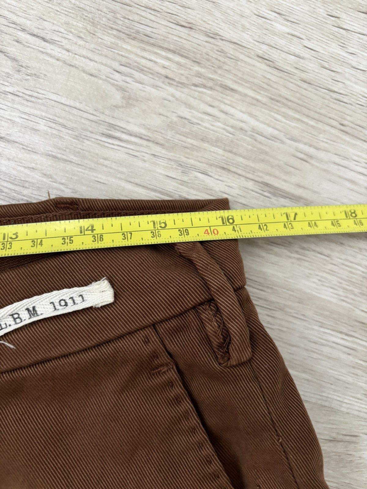 L.B.M. 1911 LBM 1911 brown pants model 8480 Size US 30 / EU 46 - 12 Thumbnail