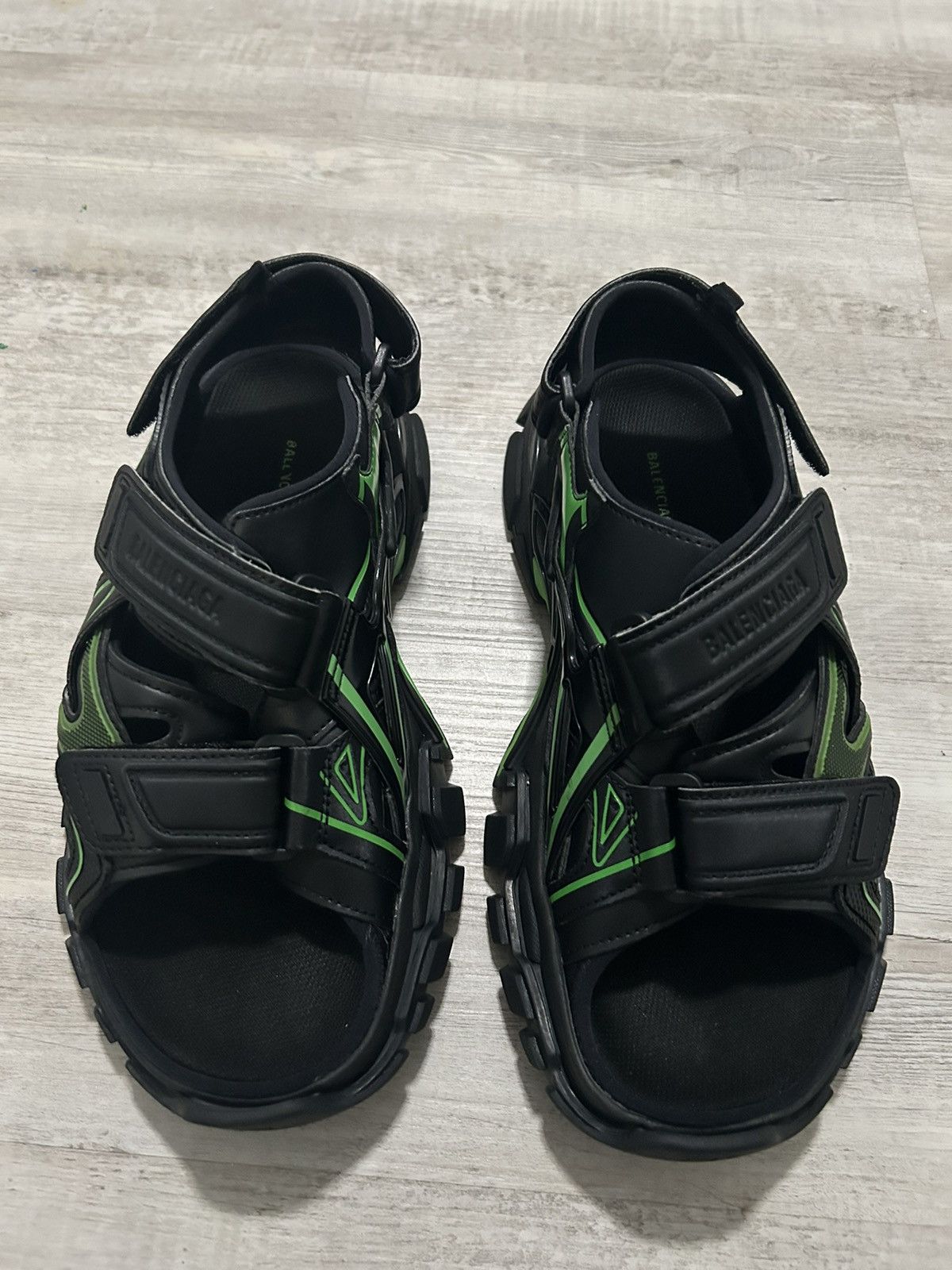 Balenciaga Balenciaga Track Sandals Unisex Size US 8 / EU 41 - 1 Thumbnail