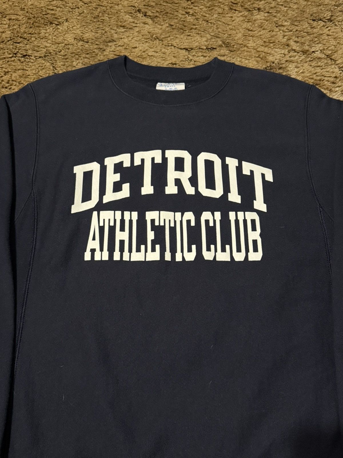 Champion Champion Reverse Weave Detriot Athletic Club Crewneck Small Size US S / EU 44-46 / 1 - 2 Thumbnail