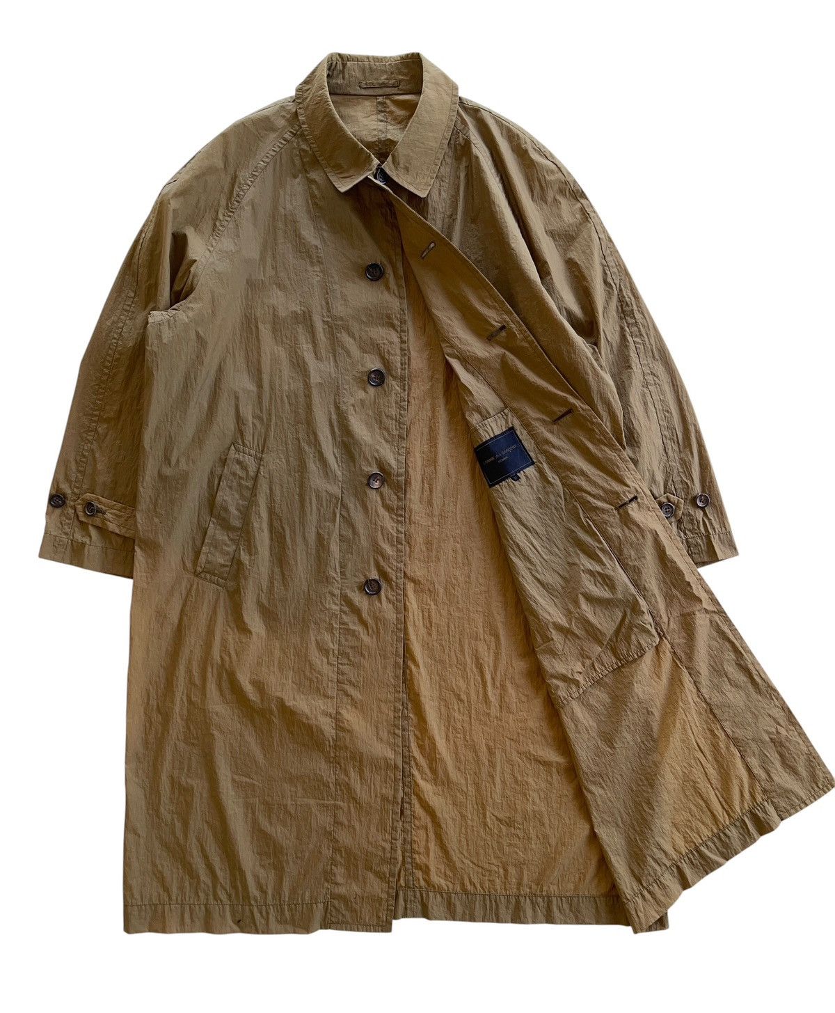 Comme des Garcons Homme Comme Des Garcons Homme Nylon Trench Coat Size US M / EU 48-50 / 2 - 3 Thumbnail