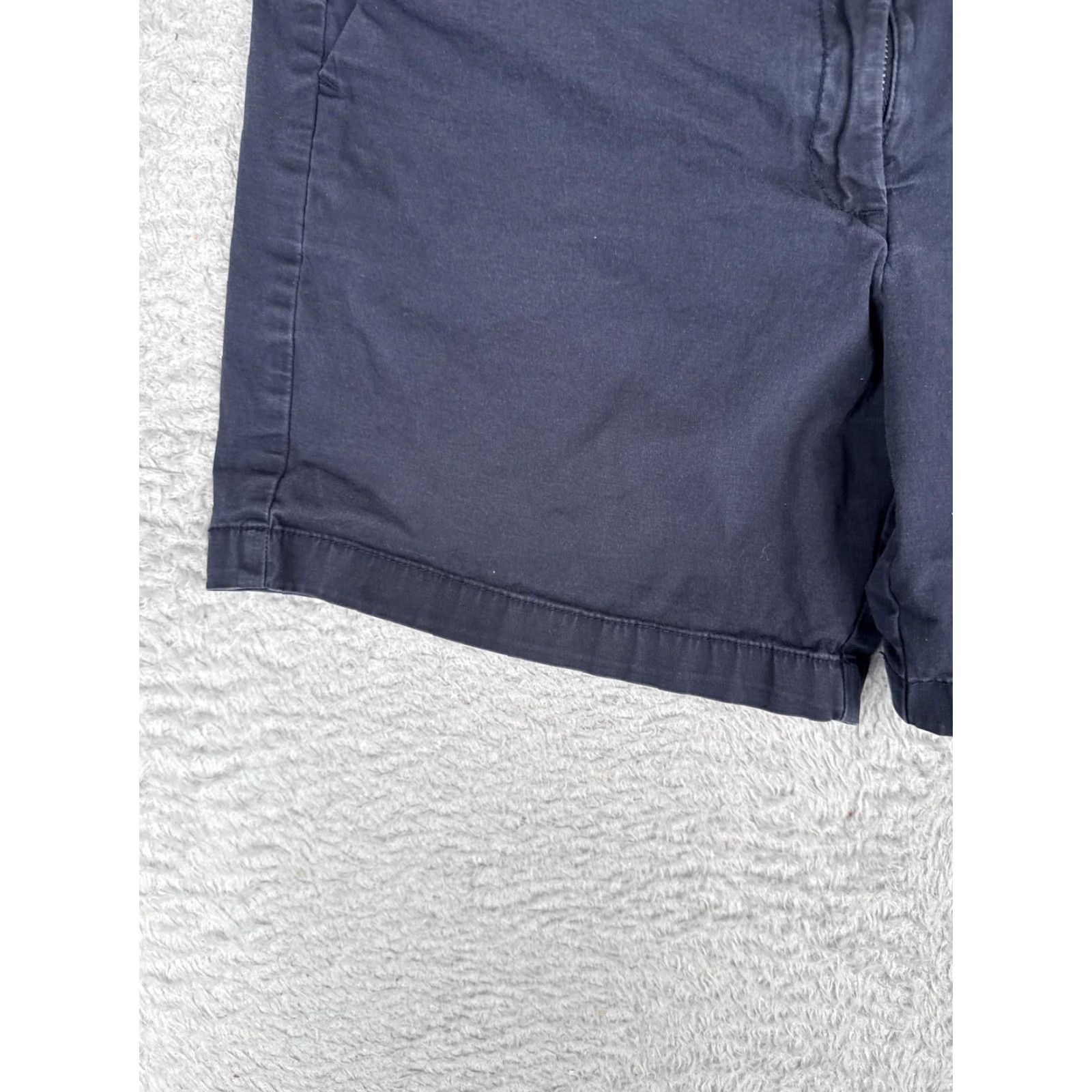 Tommy Hilfiger Tommy Hilfiger Shorts Womens 12 Blue Chino Twill Flat Front Casual Summer 32x7 Size 34" / US 12 / IT 48 - 3 Thumbnail