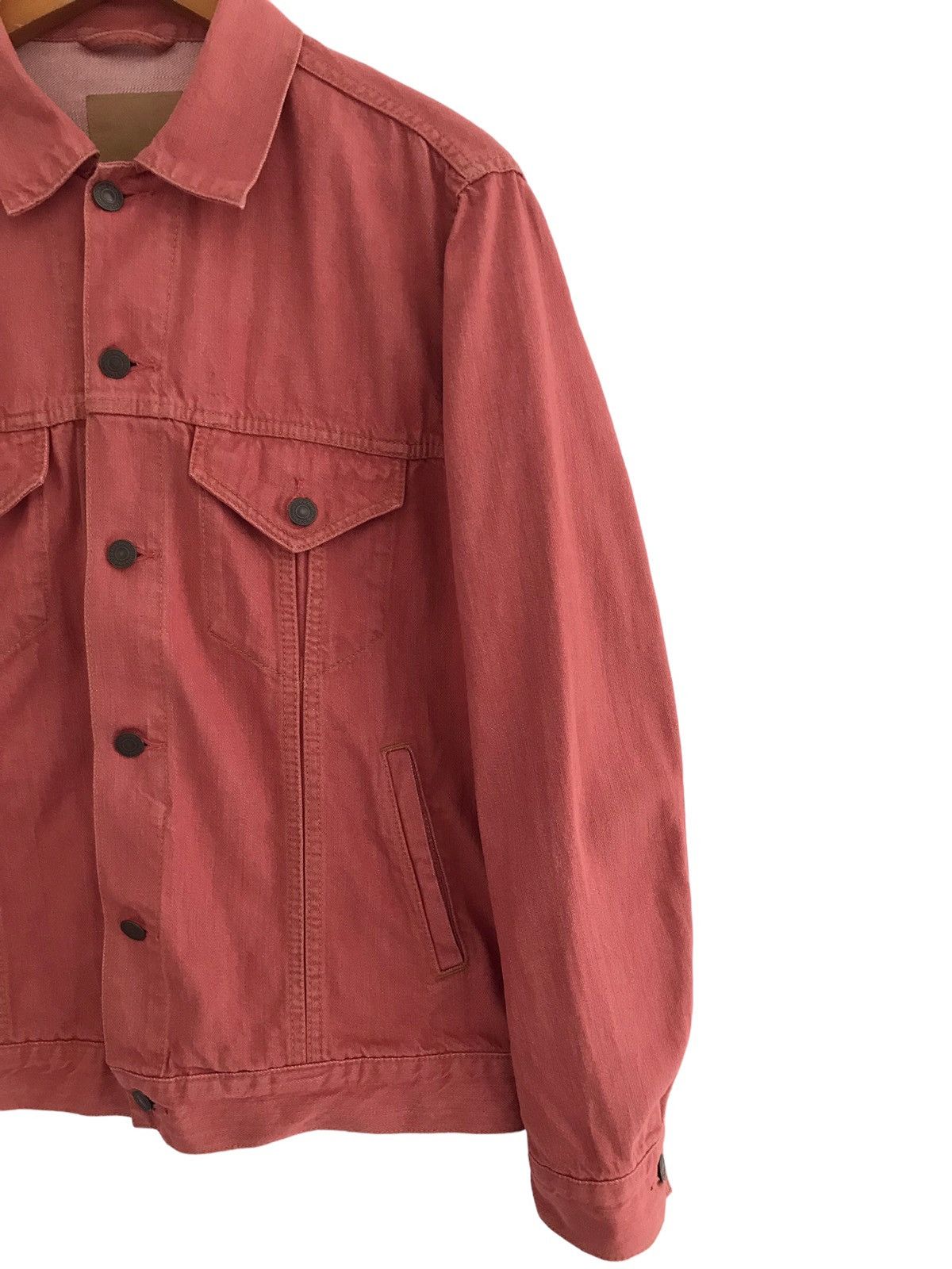 Uniqlo Uniqlo Raspberry Denim Jacket Size US L / EU 52-54 / 3 - 3 Thumbnail