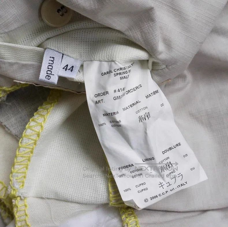 Carol Christian Poell Carol Christian Poell jacket Size US S / EU 44-46 / 1 - 8 Thumbnail