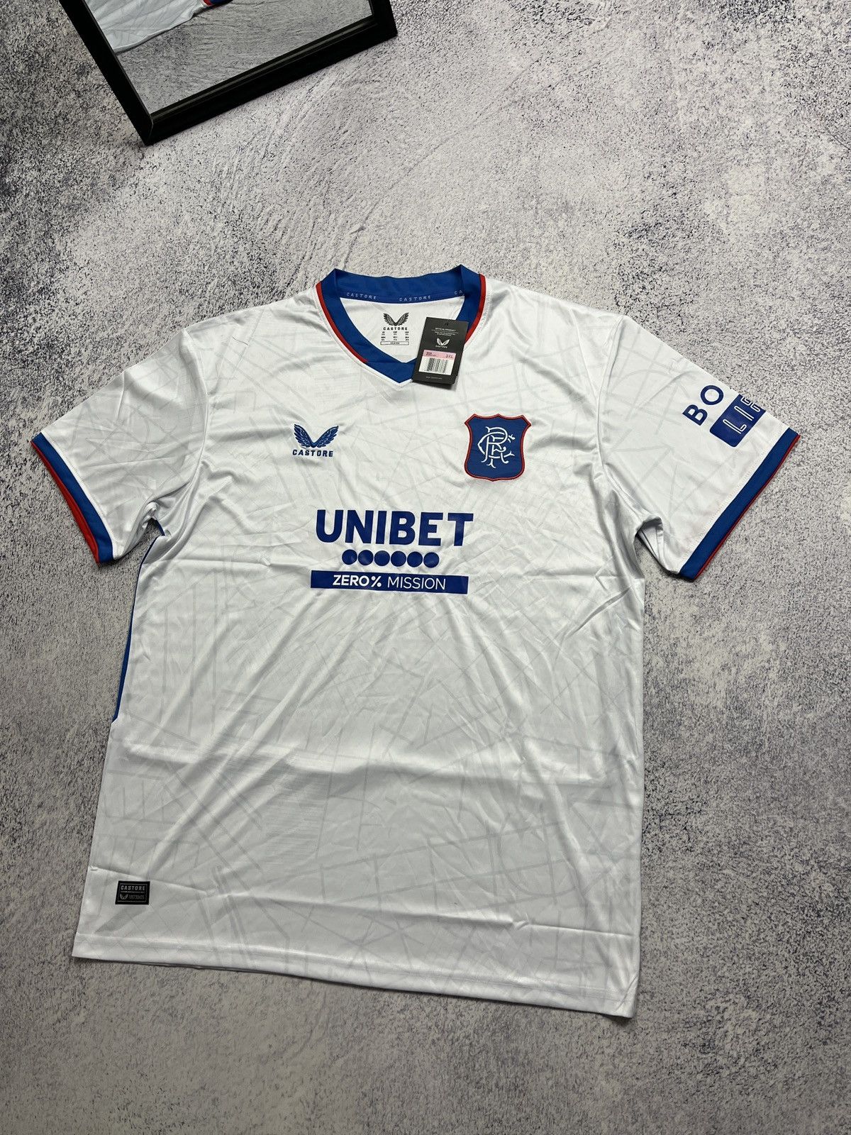 Other Glasgow Rangers 2024/25 Away Football Shirt Soccer Jersey Size US XXL / EU 58 / 5 - 2 Thumbnail
