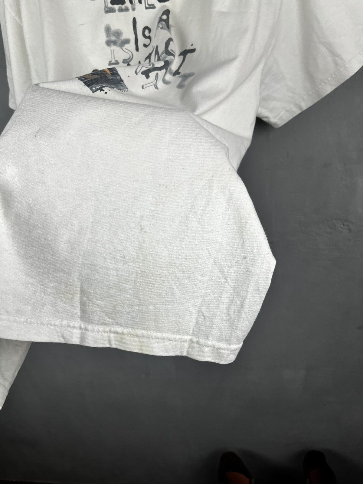 No Fear × Vintage Vintage 90s No Fear T-Shirt / "If It Has Wheels Or A Skirt" Size US L / EU 52-54 / 3 - 5 Thumbnail