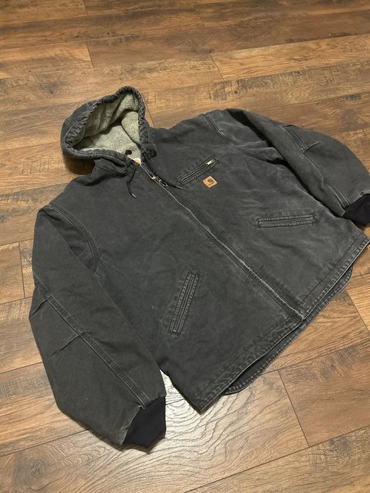 Carhartt Carhartt Vintage Black Denim Jacket | Grailed