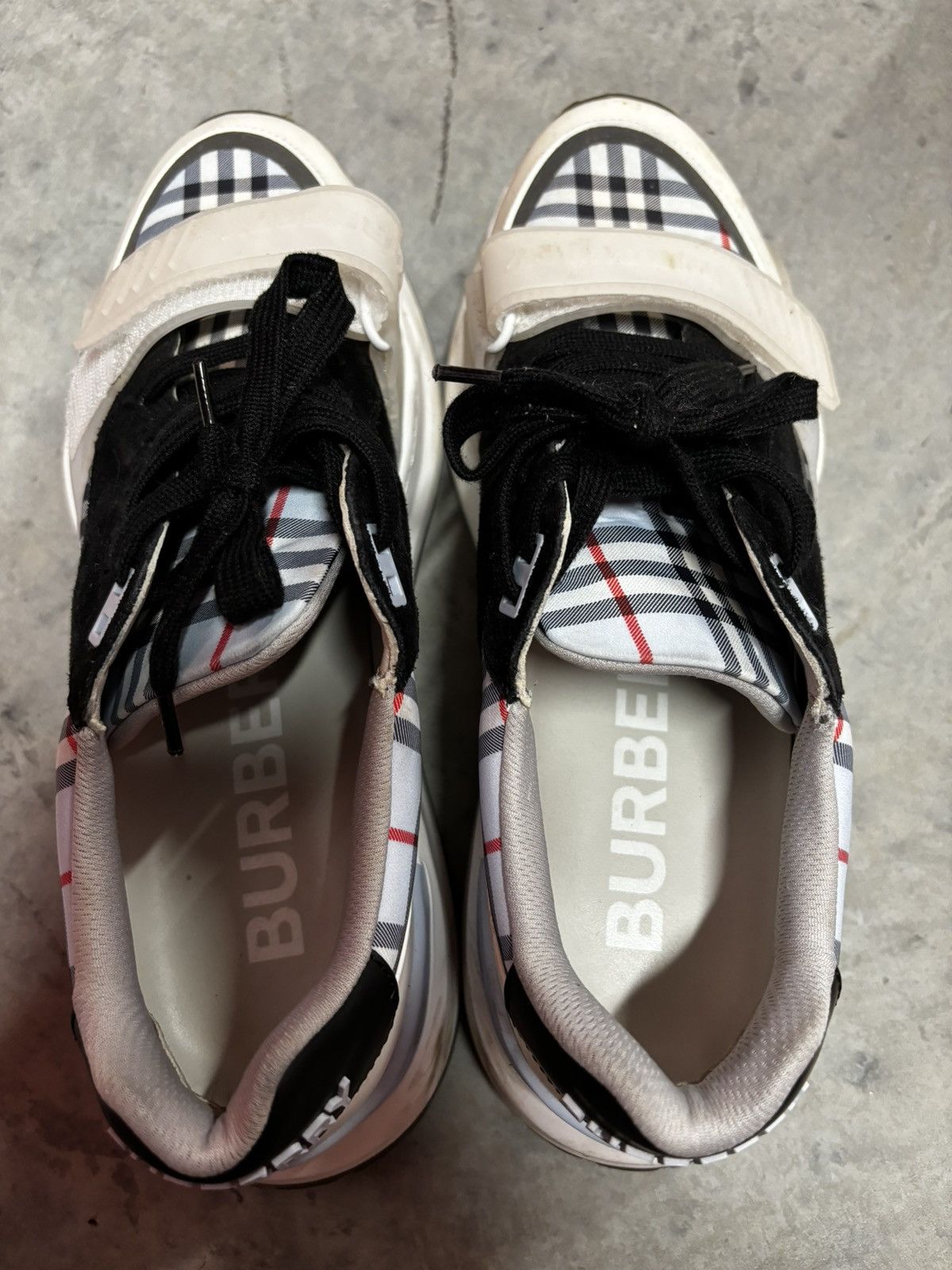 Burberry Burberry blue check Sneakers Size US 8 / EU 41 - 3 Thumbnail