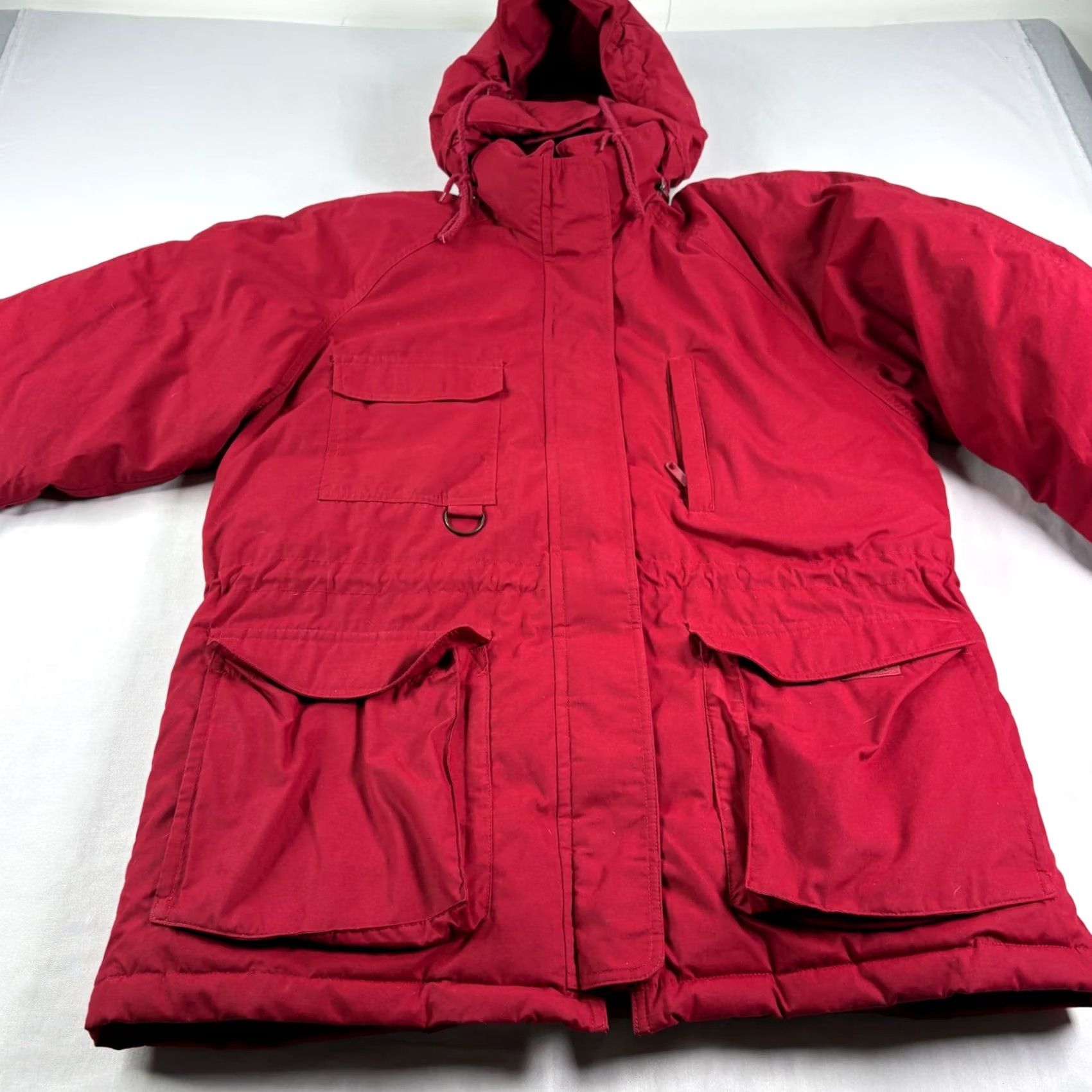 Eddie Bauer VINTAGE Eddie Bauer Parka Jacket Womens M Red Down Filled Outdoor Coat Size M / US 6-8 / IT 42-44 - 2 Thumbnail
