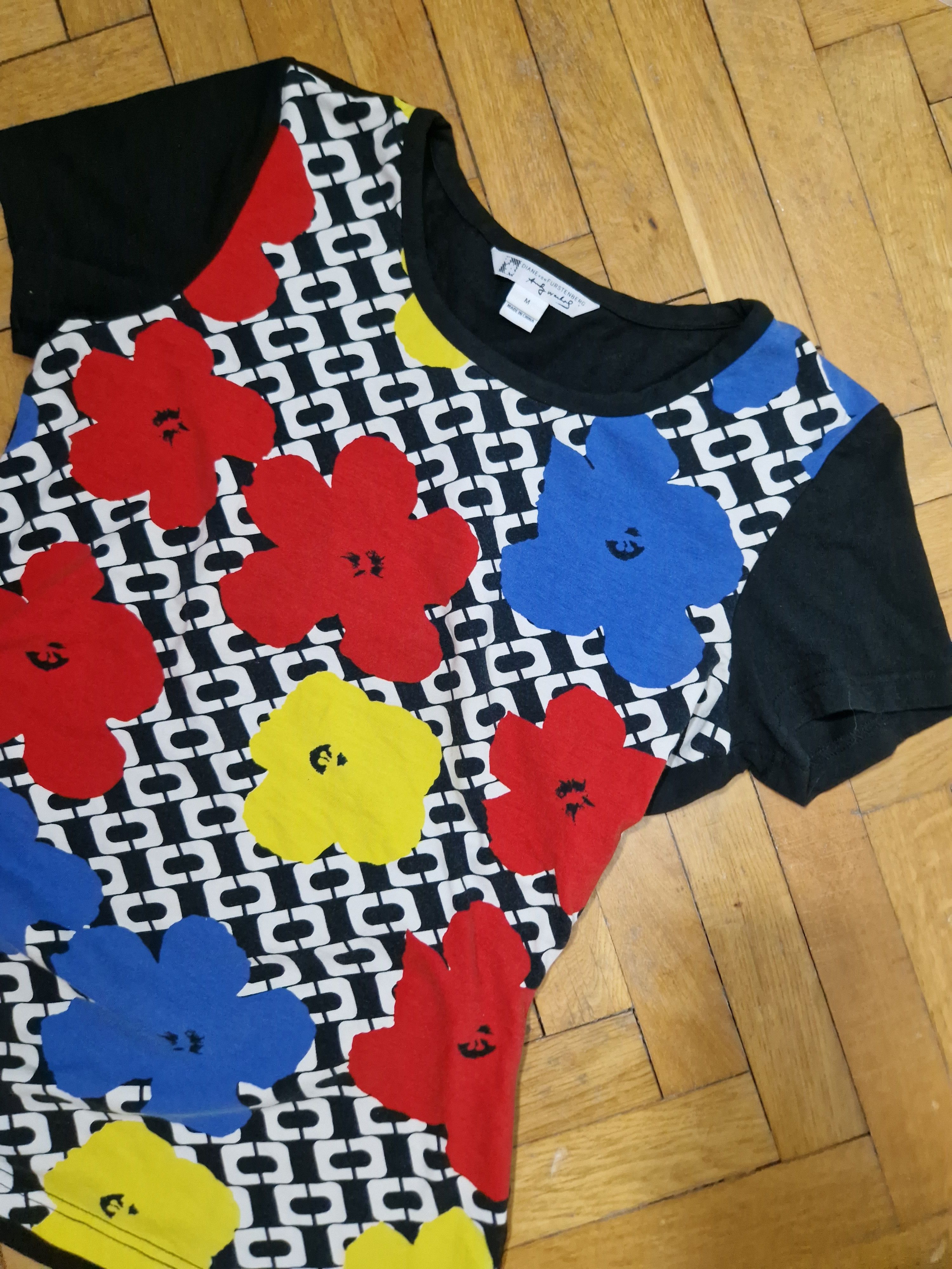 Diane von Furstenberg Diane von Furstenberg x Andy Warhol DvF archival top Size M / US 6-8 / IT 42-44 - 2 Thumbnail