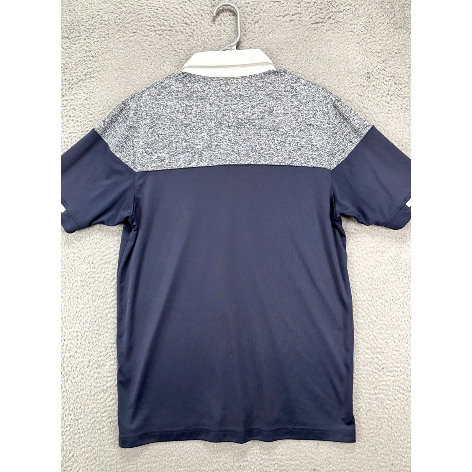 Callaway Callaway Shirt Mens Medium Opti-Dri Colorblock Blue Grey Golf Polo Short Sleeve Polo with Breathable Fabric Summer Casual Athletic Rugby Size US M / EU 48-50 / 2 - 3 Thumbnail