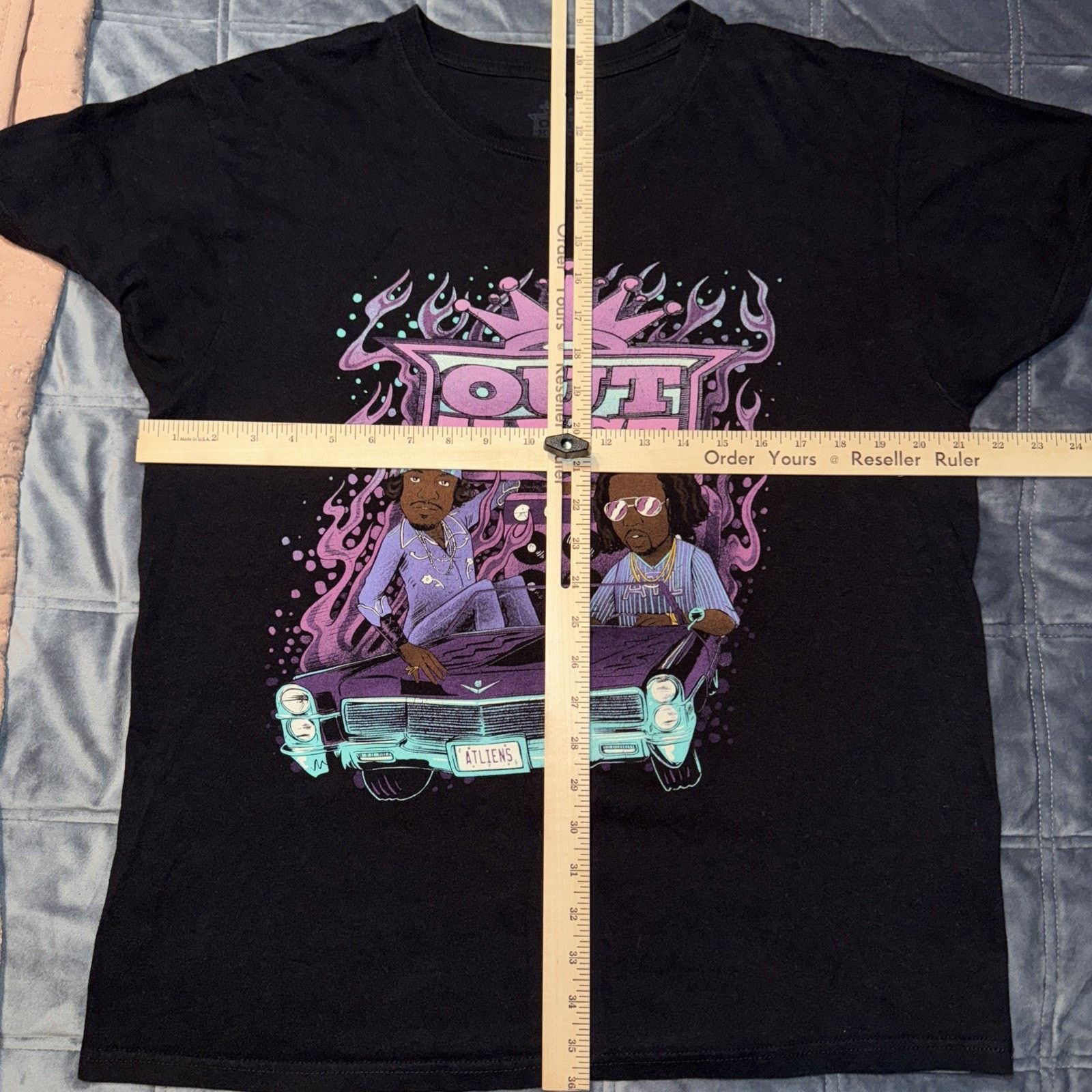 Outkast OutKast Black Graphic T Shirt L Atliens Andree 3000 Big Boi Size US L / EU 52-54 / 3 - 6 Thumbnail