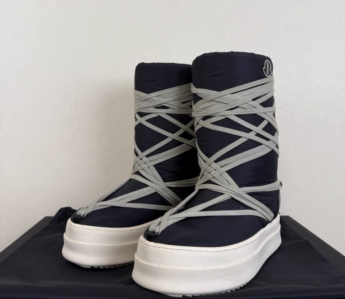 Rick Owens Rick Owens x Moncler Collaboration Snow Boots Size US 8.5 / EU 41-42 - 2 Thumbnail
