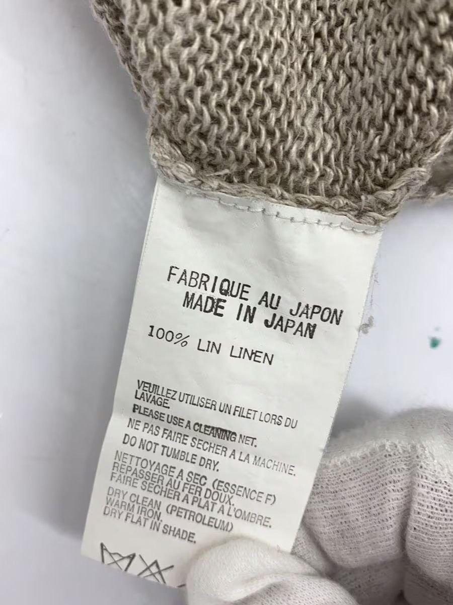 Yohji Yamamoto yohji yamamoto POUR HOMME Linen/BEG Knitwear/Sweaters Size US L / EU 52-54 / 3 - 4 Thumbnail