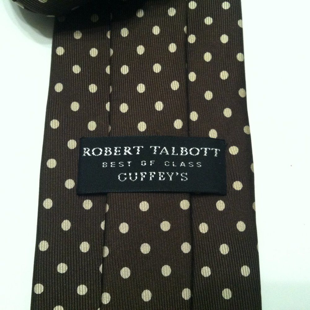 Robert Talbott ROBERT TALBOTT BEST OF CLASS MENS NEW SILK TIE WIDTH: 3 3/4" Size ONE SIZE - 4 Thumbnail