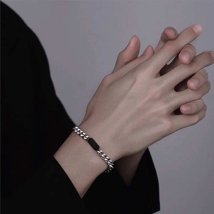 Jewelry Hip-hop Bracelet Y2K Punk Chain Gotch Bracelets Chains Size ONE SIZE - 1 Thumbnail