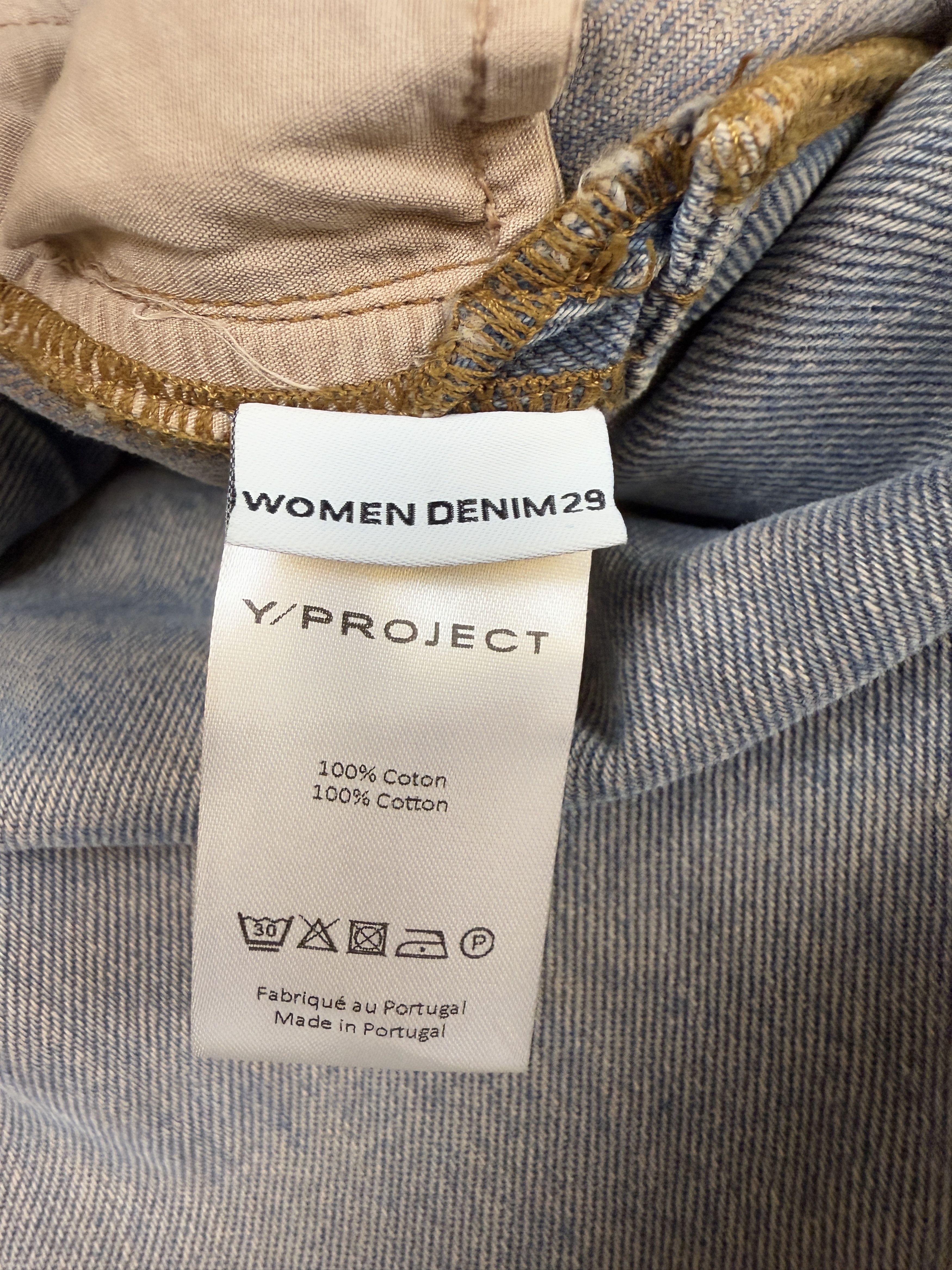 Y/Project $820 Y/Project Hook and Eye Slim Jeans Size US 29 - 9 Thumbnail