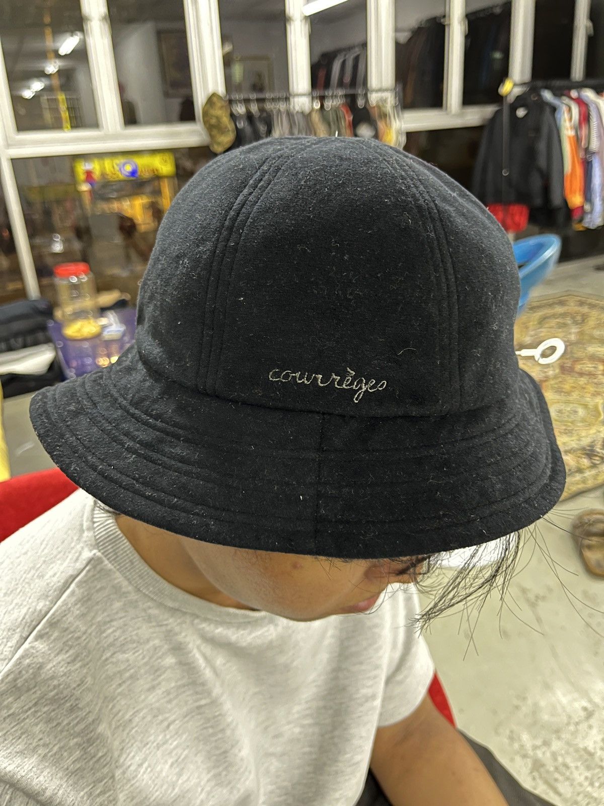 Courreges Courreges Bucket Hats Size ONE SIZE - 6 Thumbnail