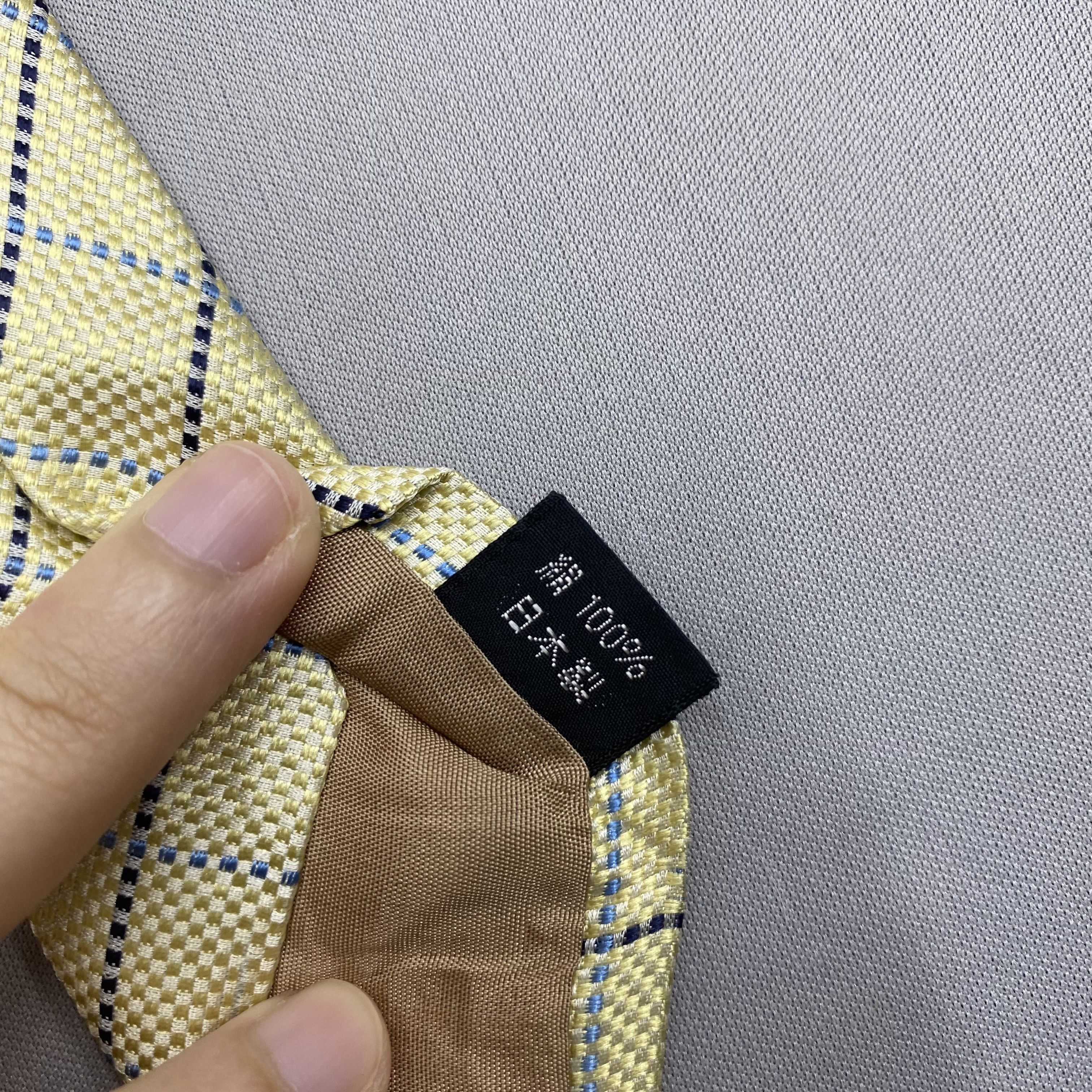 Aquascutum Vintage Aquascutum SILK Necktie Cravate Pure Silk Neck Tie Size ONE SIZE - 7 Thumbnail