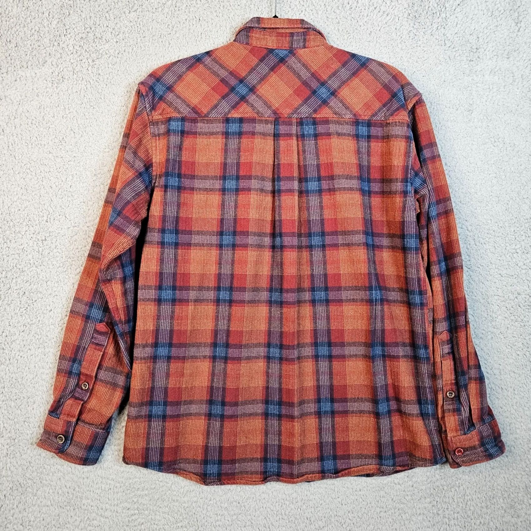 Katin Katin Shirt Mens SM Red Men plaid check button Flannel Casual Size Size US S / EU 44-46 / 1 - 6 Thumbnail