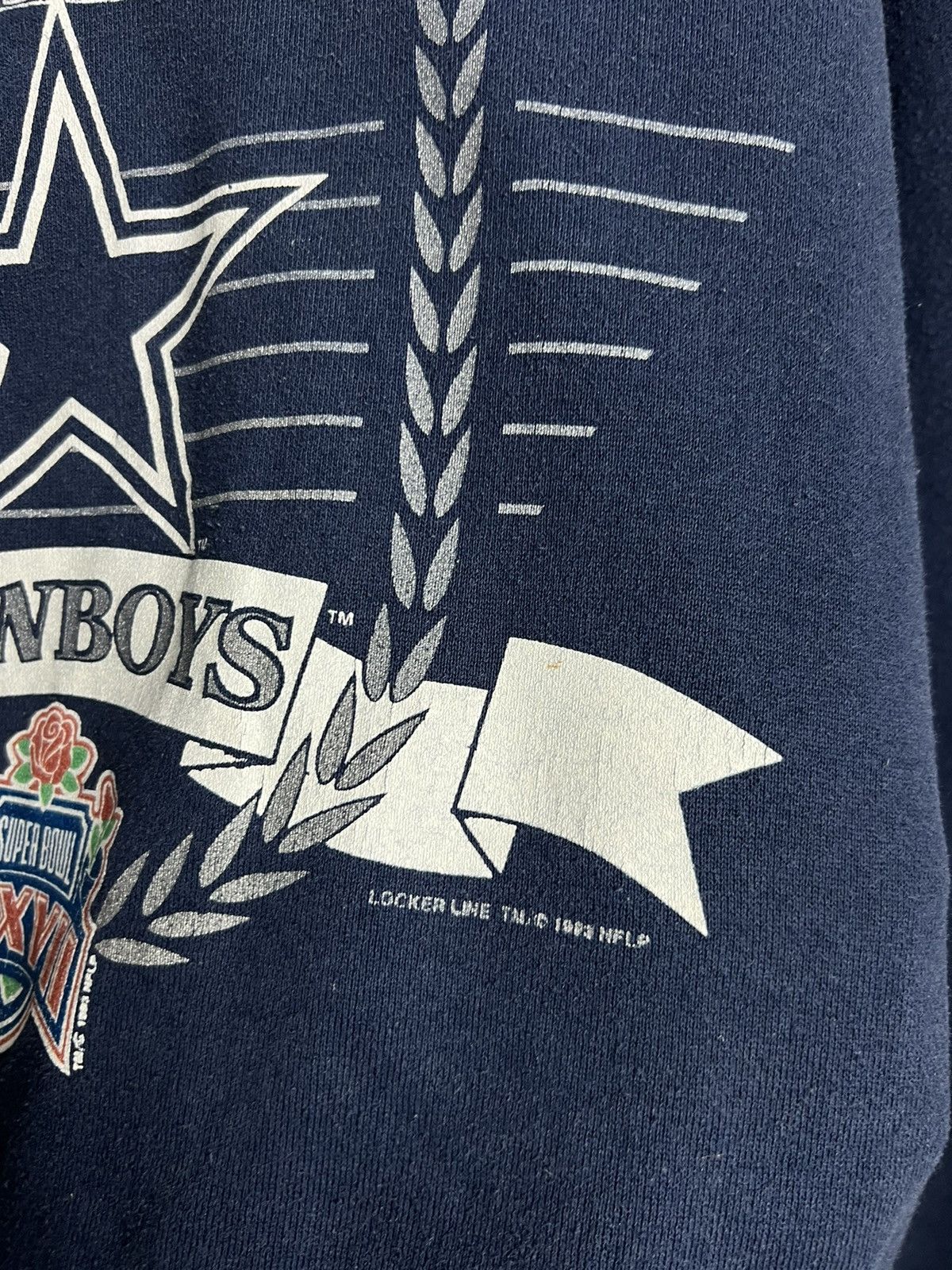 NFL × Vintage Vintage 1993 NFL Dallas Cowboys Super Bowl sweatshirt XL 90s Size US XL / EU 56 / 4 - 5 Thumbnail