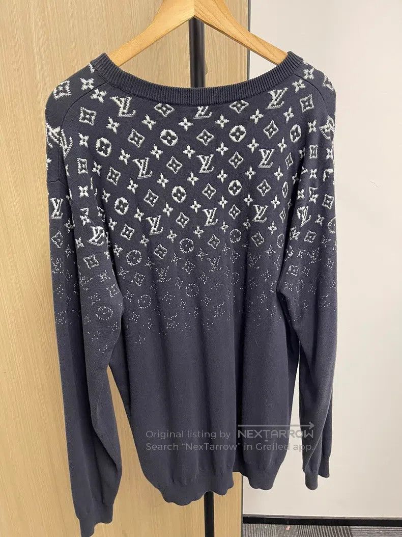 Louis Vuitton Louis Vuitton Gradient presbyopic knit sweater Size US XXL / EU 58 / 5 - 2 Thumbnail