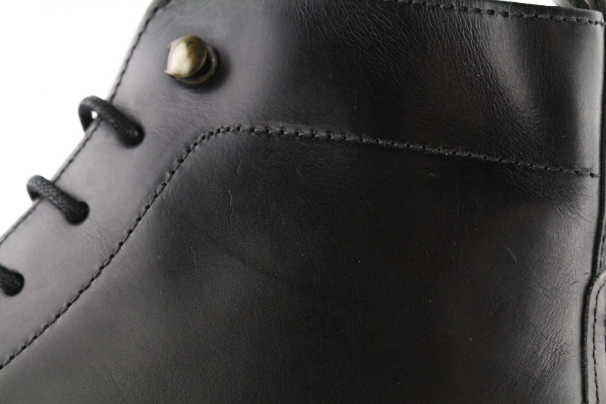 Timberland A2JK7 UK7.5 Leather Black Pull Tab Shiny Boots 79937 Size US 8 / IT 38 - 9 Thumbnail