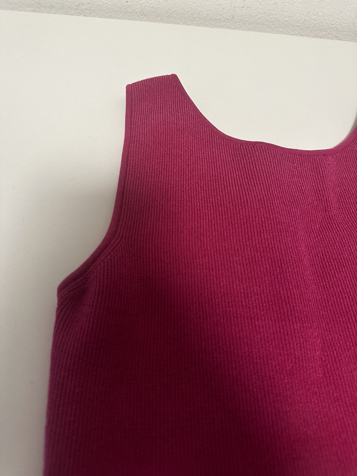 Versace Versace Pink Knit Mini Dress Size M / US 6-8 / IT 42-44 - 8 Thumbnail