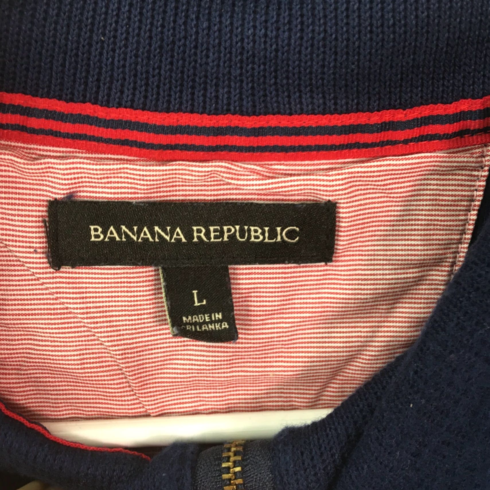 Banana Republic Banana Republic Mens Sweater Pullover Mock Neck Elbow Patches 1/4 Zip Blue Adult Large Mens Size US L / EU 52-54 / 3 - 4 Thumbnail