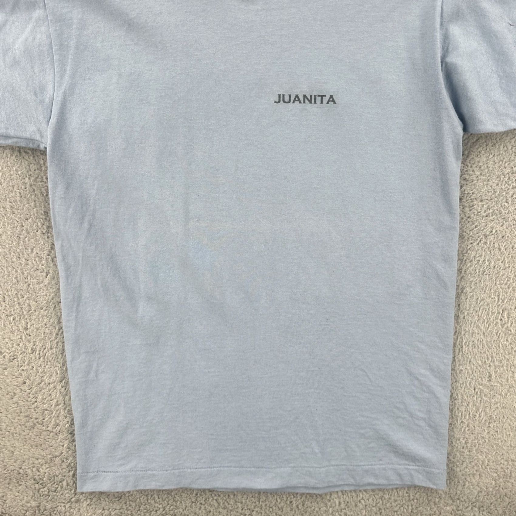 Fruit Of The Loom VINTAGE Fruit of the Loom Best M 90s Blue T Shirt Mens California USA 90s Crew Neck Short Sleeve Size US M / EU 48-50 / 2 - 5 Thumbnail