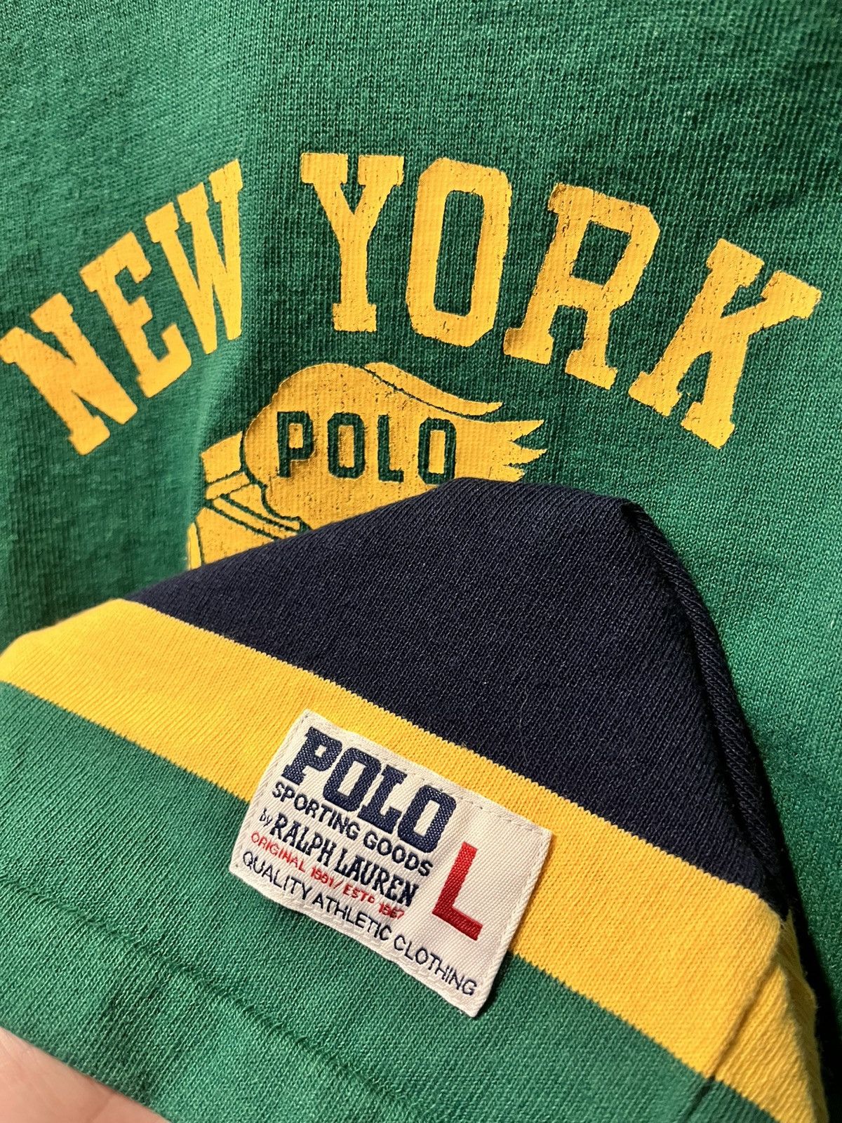 Polo Ralph Lauren Polo sport by Ralph Lauren NY state champs hockey jersey Size US L / EU 52-54 / 3 - 7 Thumbnail