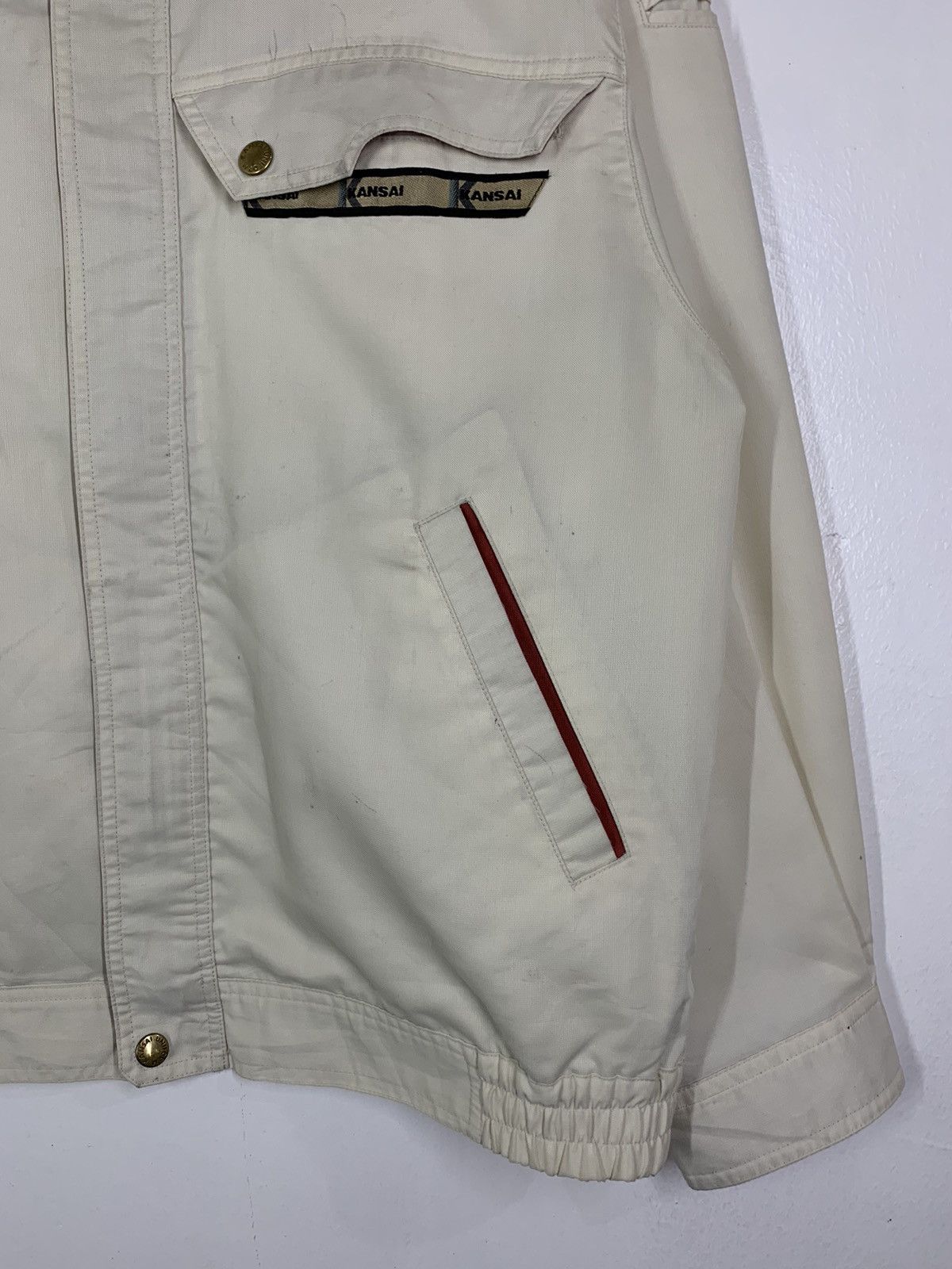 Japanese Brand × Vintage Vintage Kansai Workwear Jacket Size US L / EU 52-54 / 3 - 4 Thumbnail