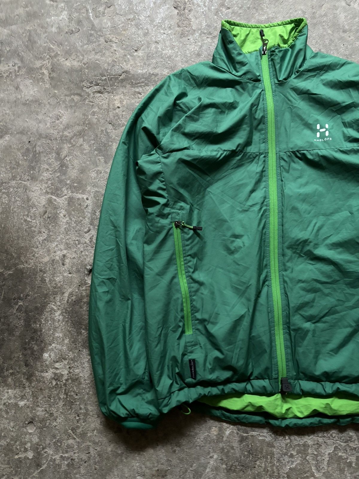 Haglofs Crazy !!! green haglofs light puffer jacket Size US S / EU 44-46 / 1 - 2 Thumbnail