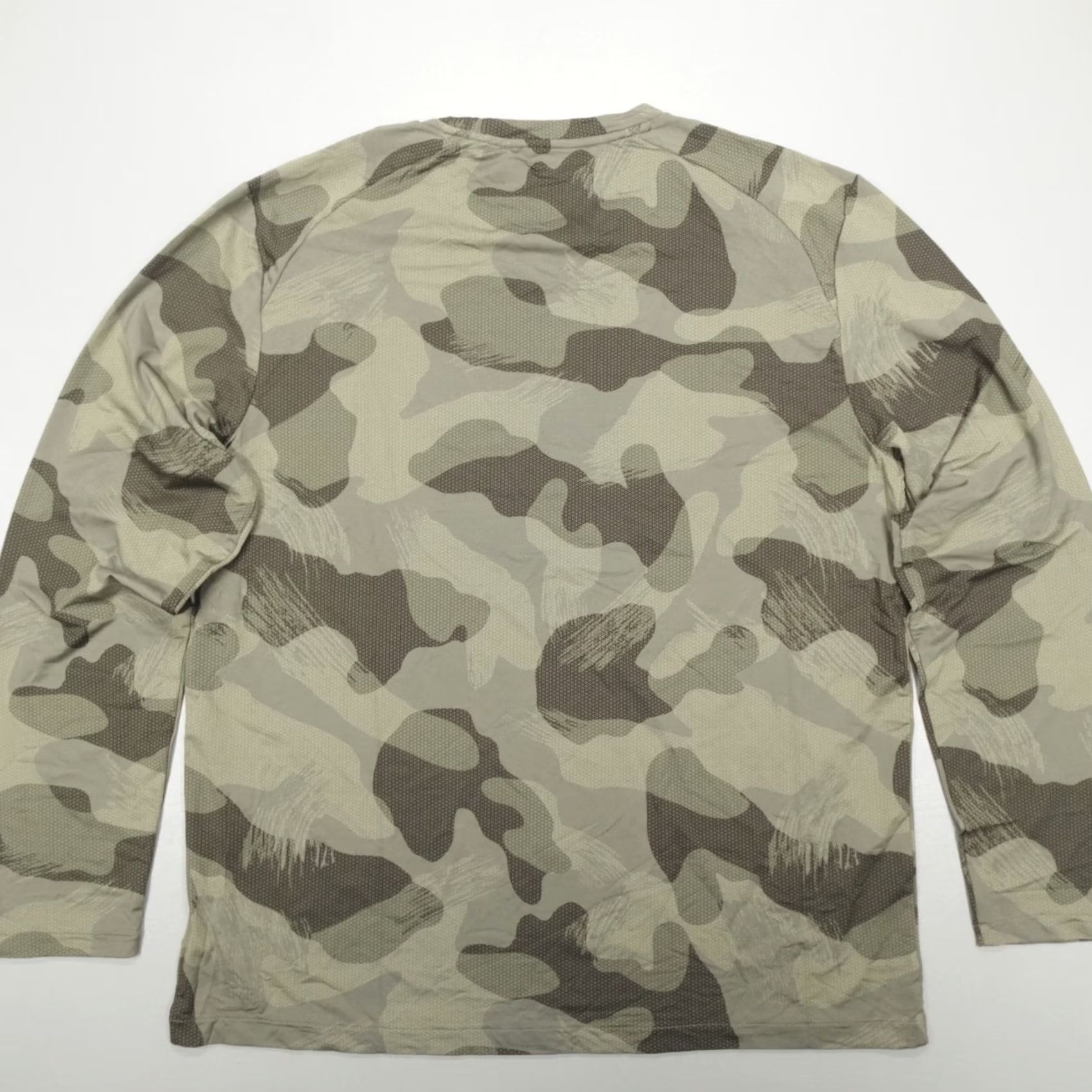 RLX Ralph Lauren RLX Ralph Lauren Camo L/S Pullover Top Green Men's Size S Lightweight Moisture Wicking Logo Pullover Casual Activewear Golf Size US S / EU 44-46 / 1 - 8 Thumbnail