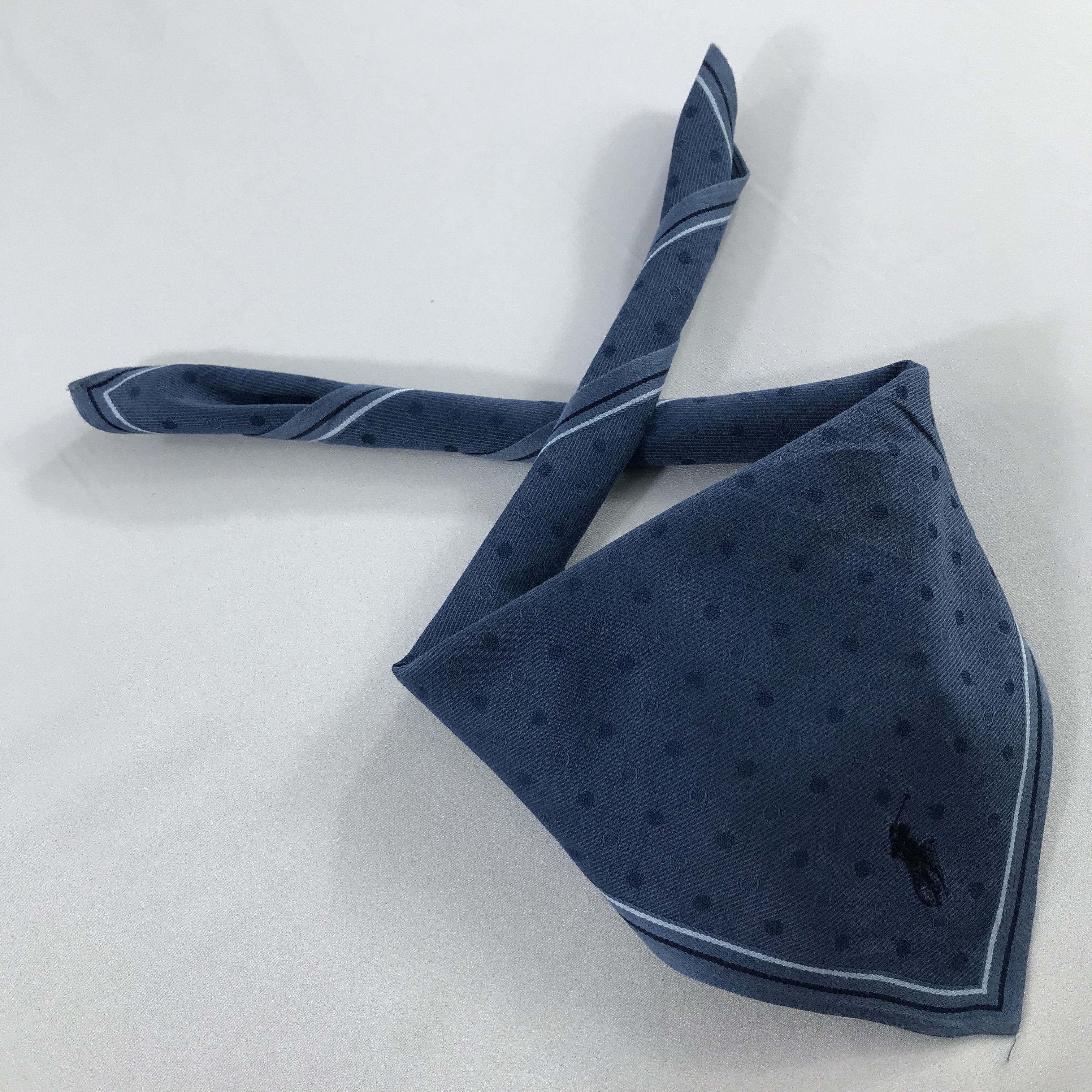 Polo Ralph Lauren × Vintage Polo Ralph Lauren Bandana / Handkerchief /Neckerchief -S2199 Size ONE SIZE - 4 Thumbnail