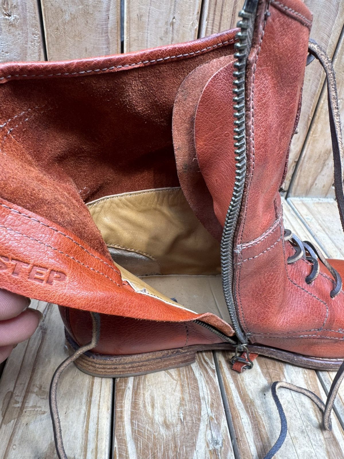 A.S.98 A.s 98 Red boho Women’s leather boots EUR 41 USA 9.5-10 UK 8 Size US 11 / IT 41 - 18 Thumbnail